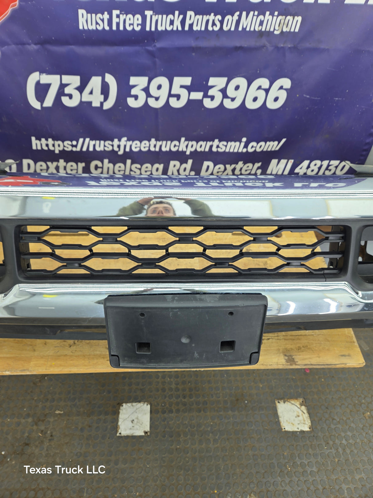 2019-2024 Dodge Ram 2500 3500 5th Gen Front Bumper - Chrome