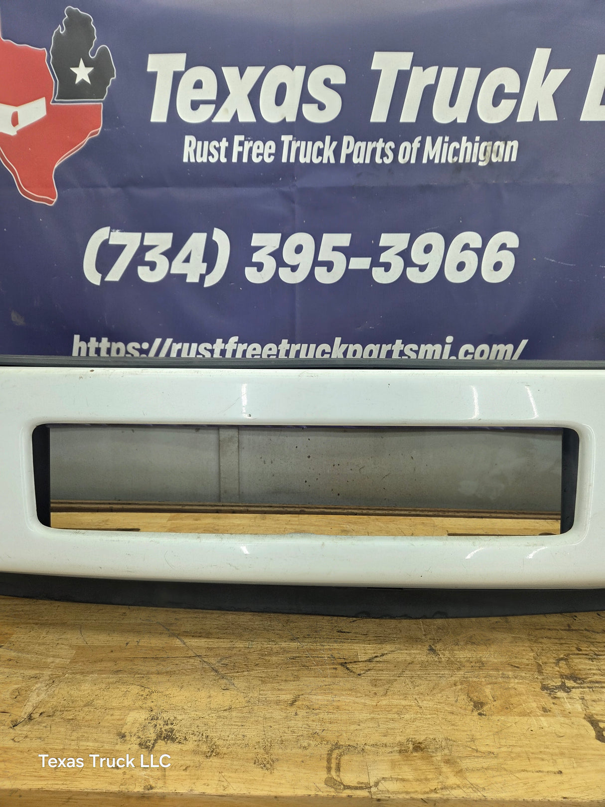 2008-2010 Ford Super Duty Front Bumper F250 F350 - Oxford White