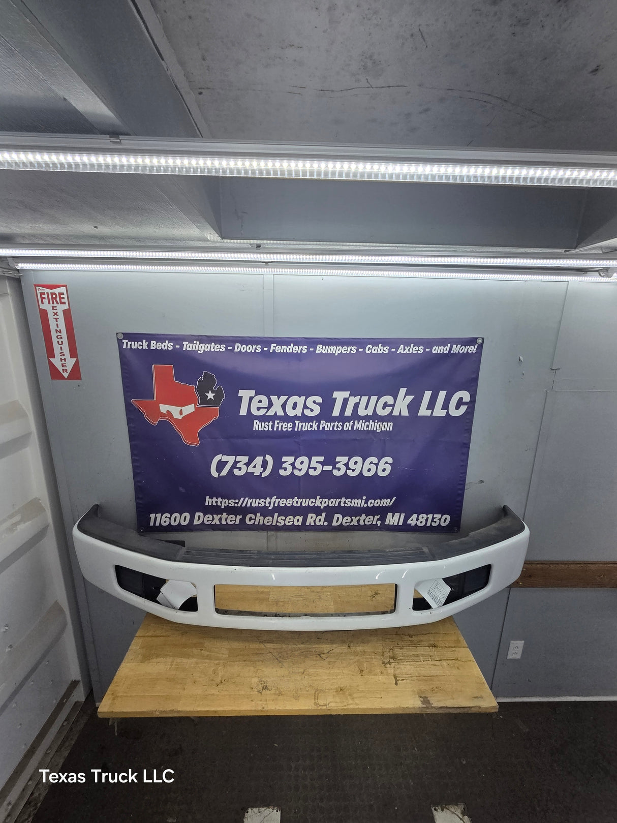 2008-2010 Ford Super Duty Front Bumper F250 F350 - Oxford White