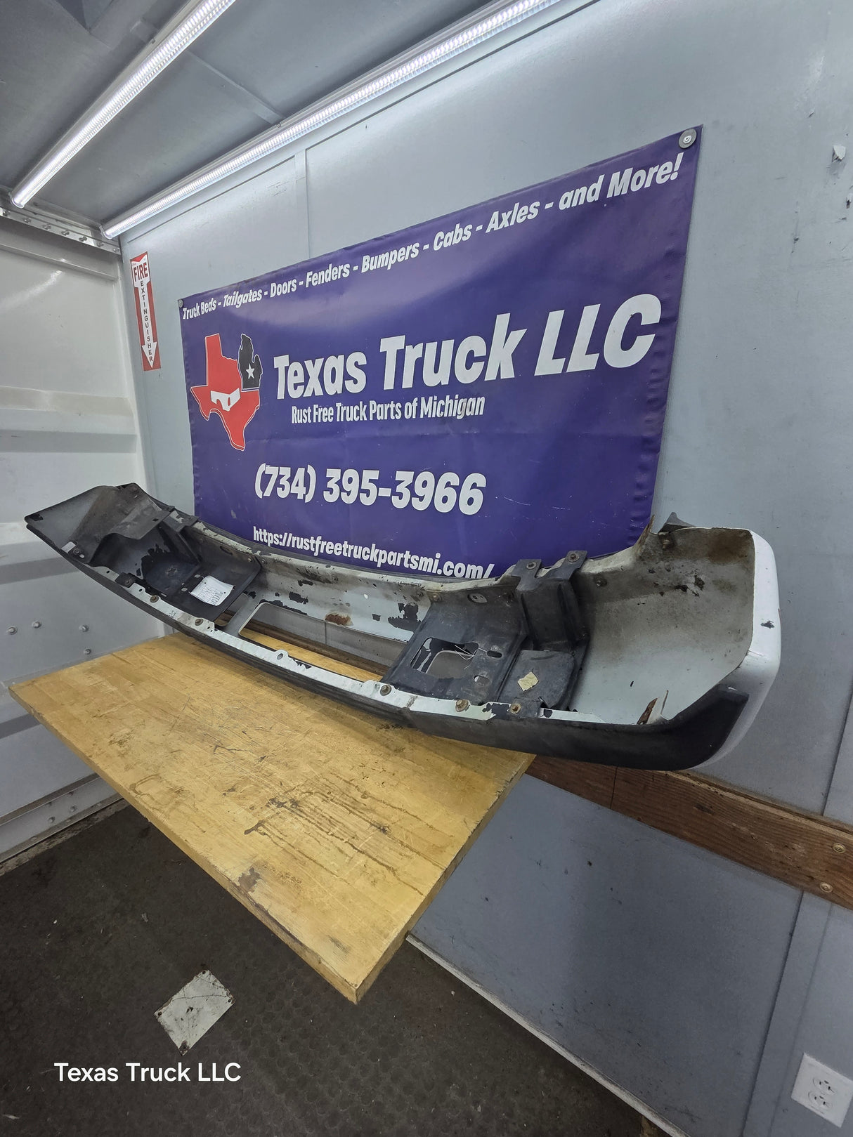 2008-2010 Ford Super Duty Front Bumper F250 F350 - Oxford White