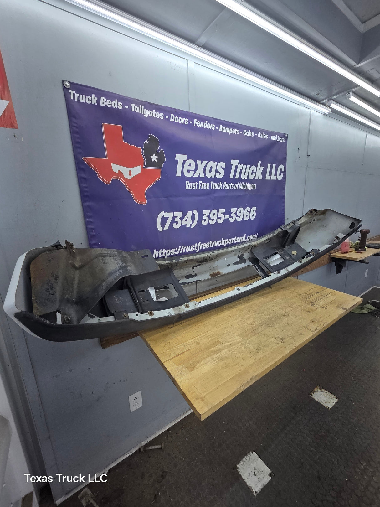 2008-2010 Ford Super Duty Front Bumper F250 F350 - Oxford White