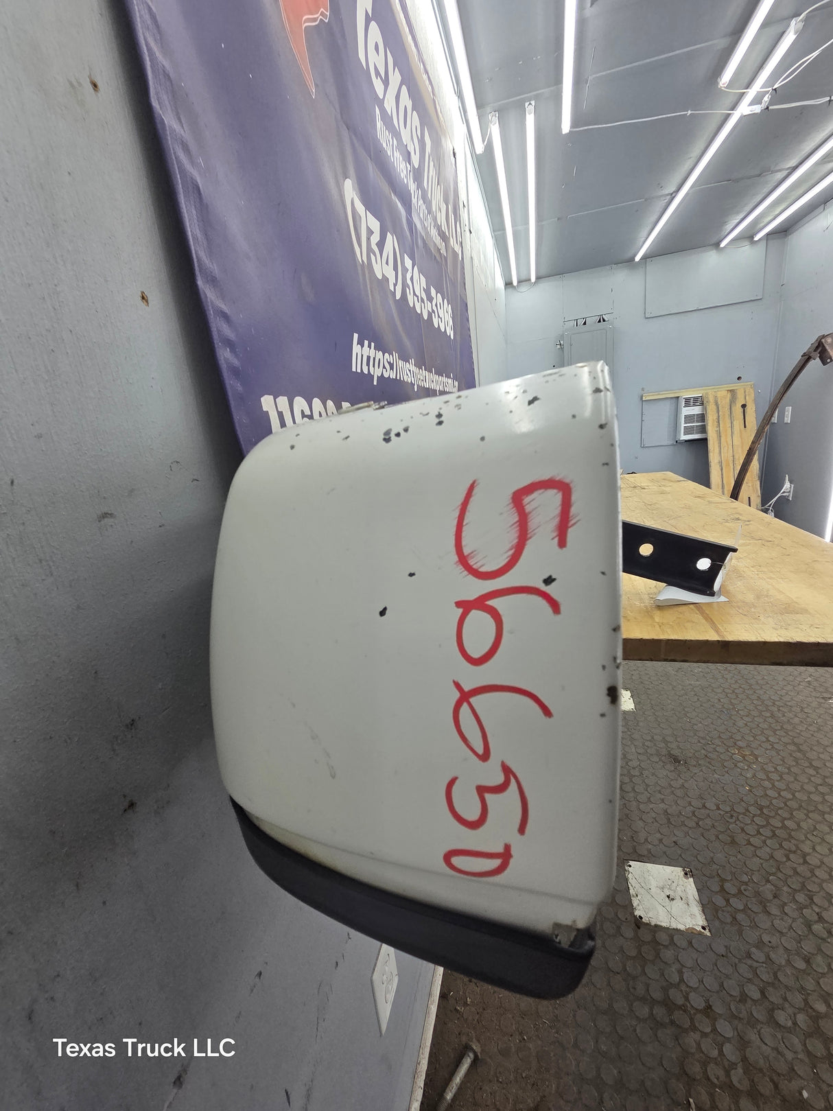 2008-2016 Ford Super Duty F250 F350 F450 F550 Rear Bumper - Oxford White