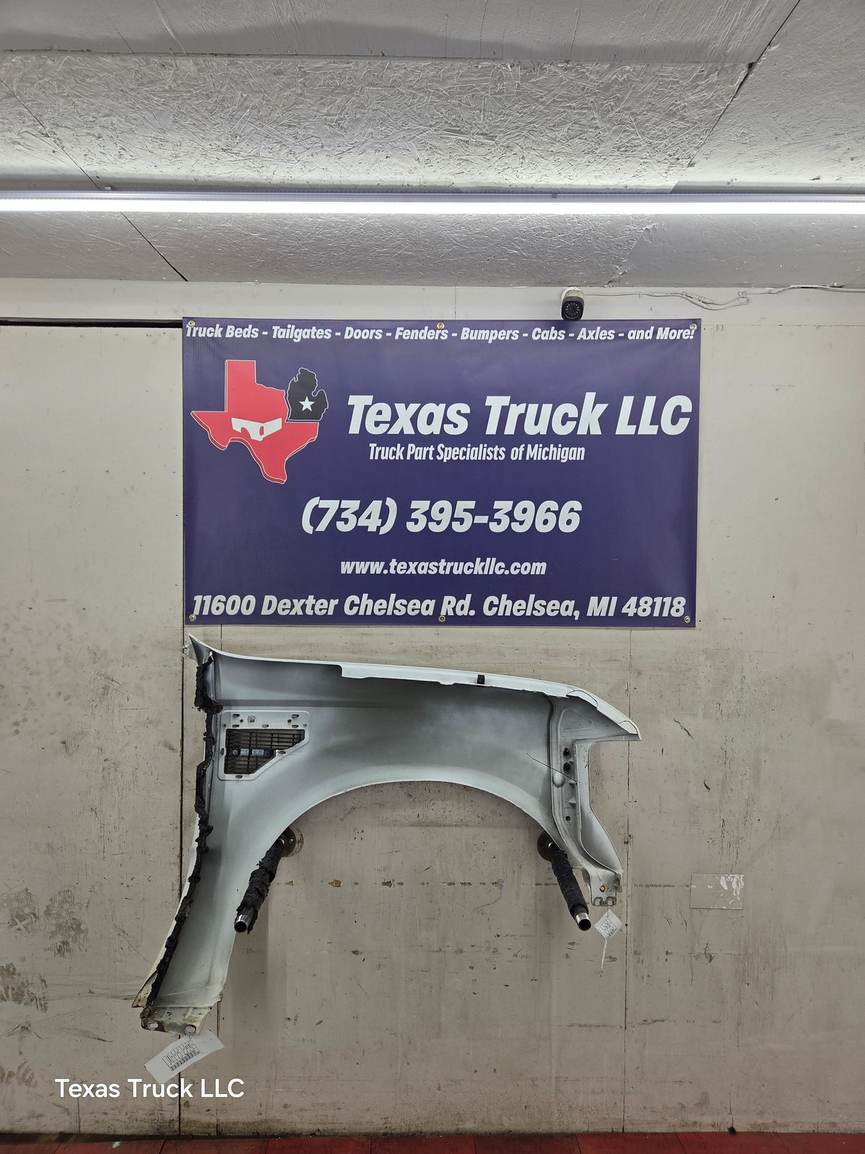 2008-2010 Ford Super Duty F250 F350 LH Driver Side Fender - Oxford White