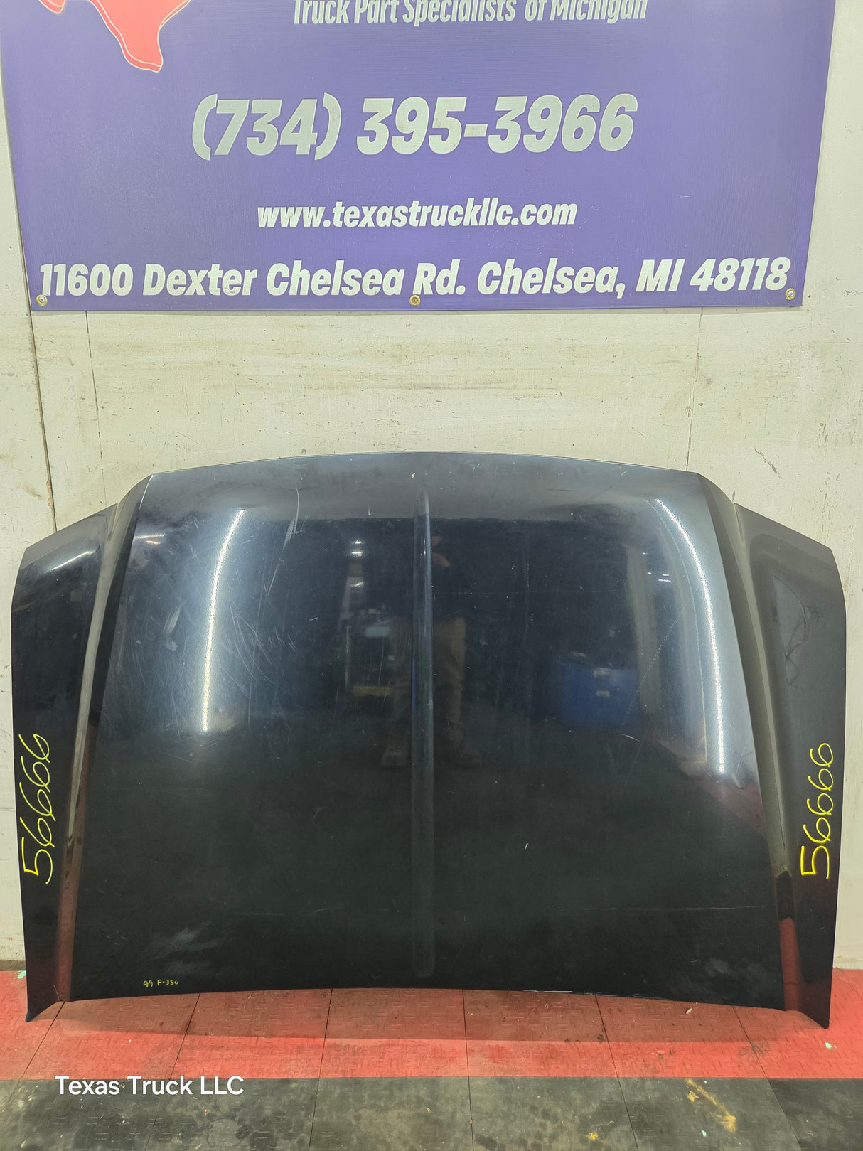 1999-2007 Ford Super Duty Hood F250 F350 F450 F550 - Dark Blue