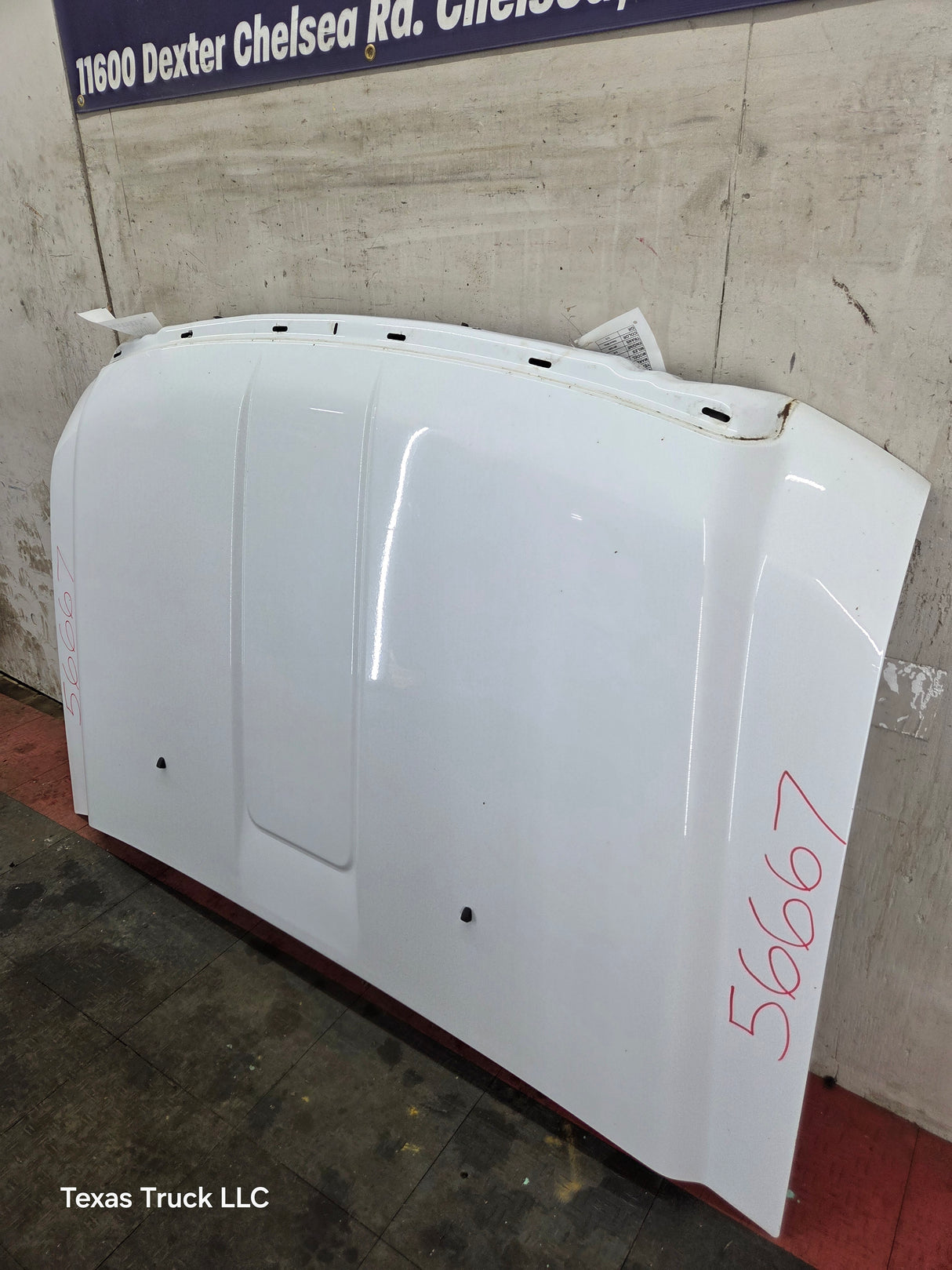 2008-2010 Ford Super Duty F250 F350 F450 F550 Hood - Oxford White