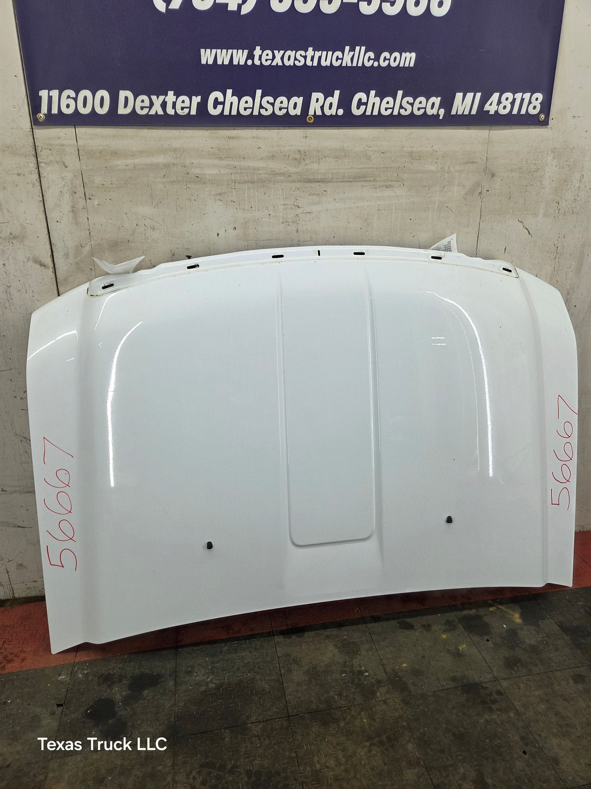 2008-2010 Ford Super Duty F250 F350 F450 F550 Hood - Oxford White