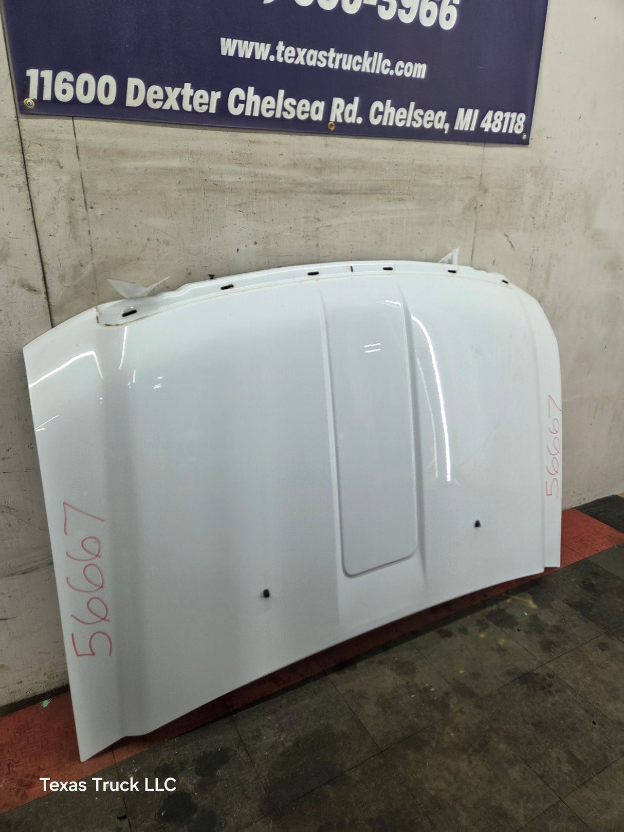 2008-2010 Ford Super Duty F250 F350 F450 F550 Hood - Oxford White