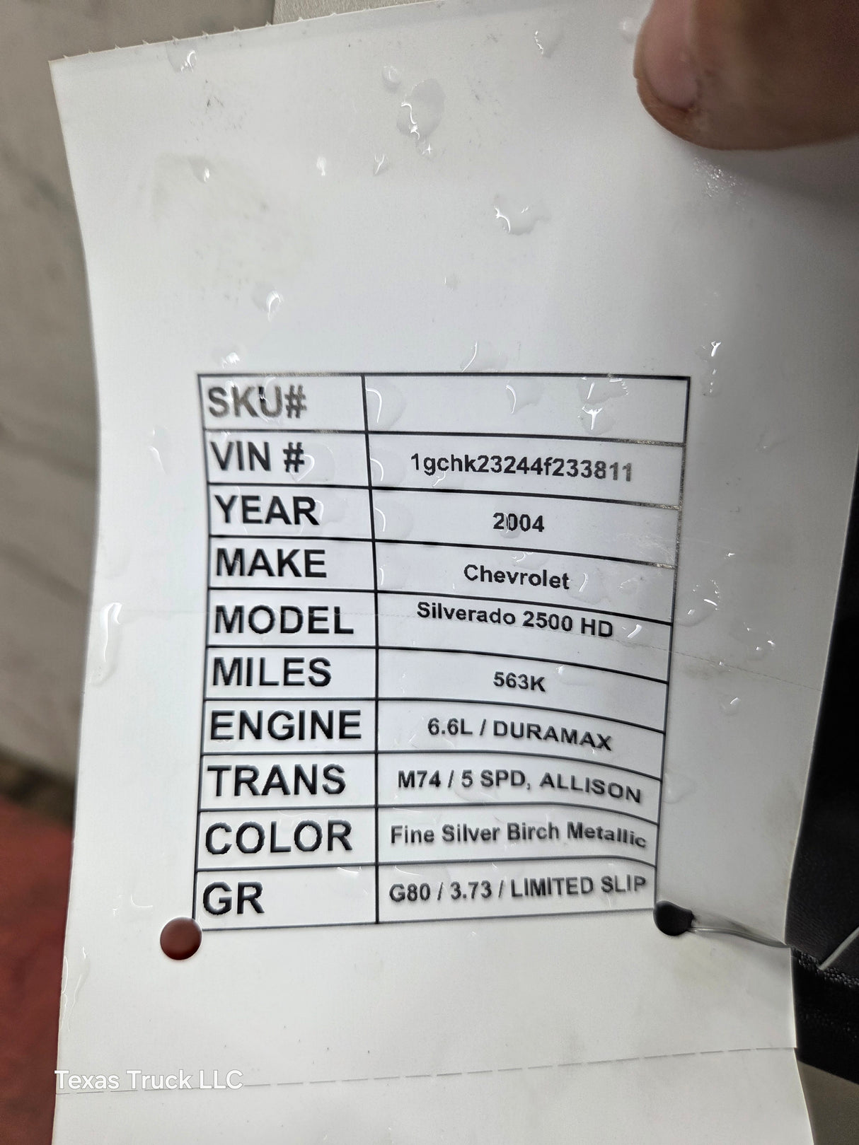 1999-2006 Chevrolet Silverado / GMC Sierra 1500 2500 3500 HD Front Passenger side Door RH - Fine Silver Birch Metallic