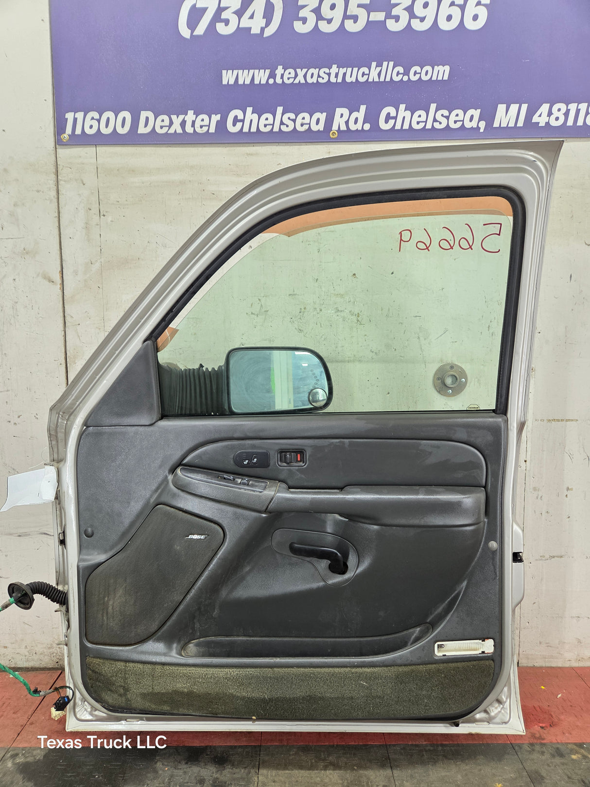 1999-2006 Chevrolet Silverado / GMC Sierra 1500 2500 3500 HD Front Passenger side Door RH - Fine Silver Birch Metallic