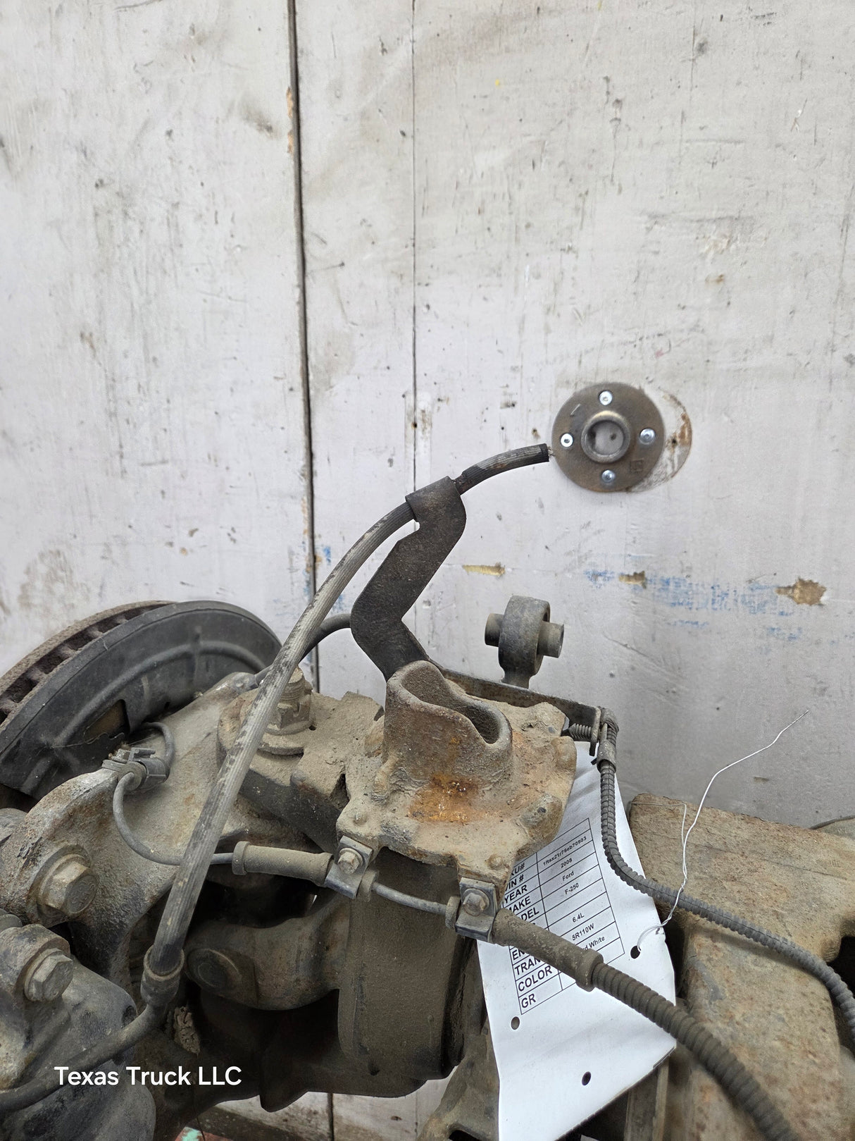 2008-2010 Ford Super Duty F250 F350 FRONT Axle 3.73 SRW