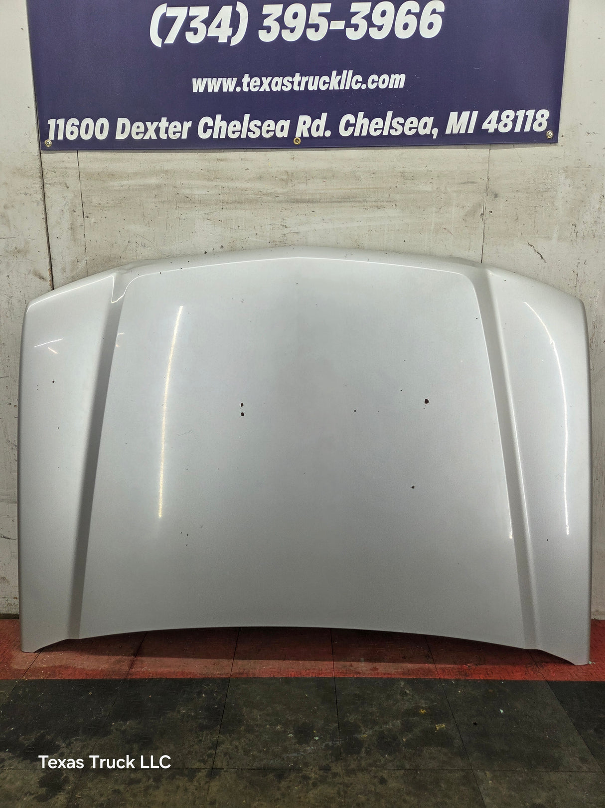 2003-2006 Chevrolet Silverado 2500 3500 Cateye HD Hood OEM - Fine Silver Birch Metallic