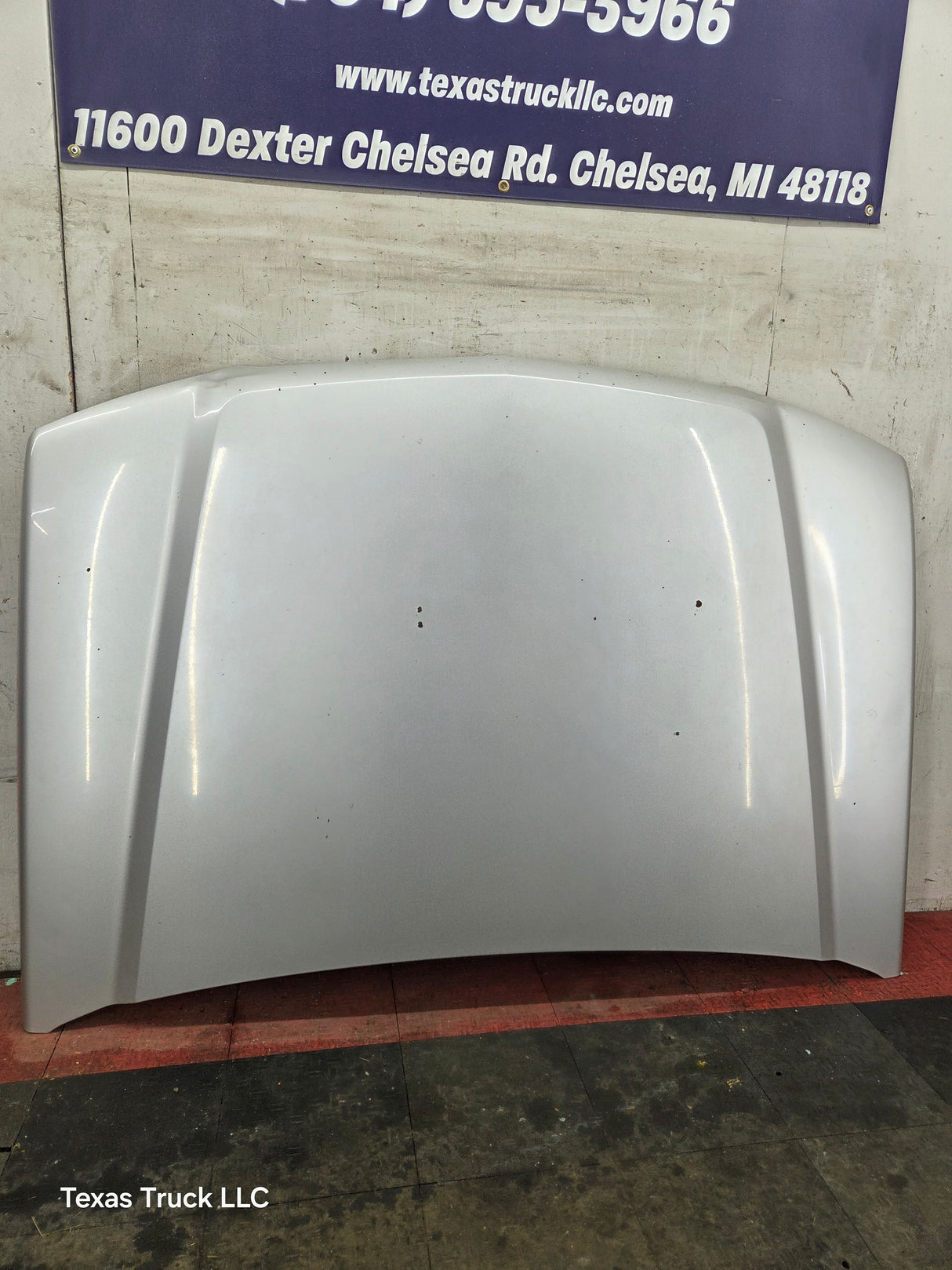 2003-2006 Chevrolet Silverado 2500 3500 Cateye HD Hood OEM - Fine Silver Birch Metallic