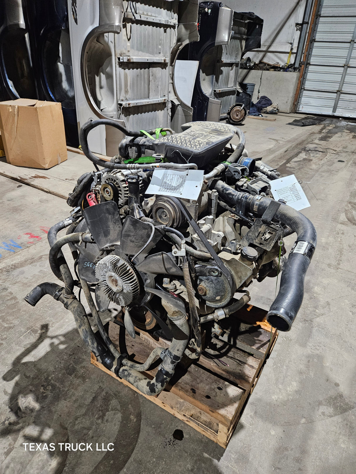 2005 LLY Duramax Diesel 6.6L Engine Runs CYL 3 Bad Injector/Misfire