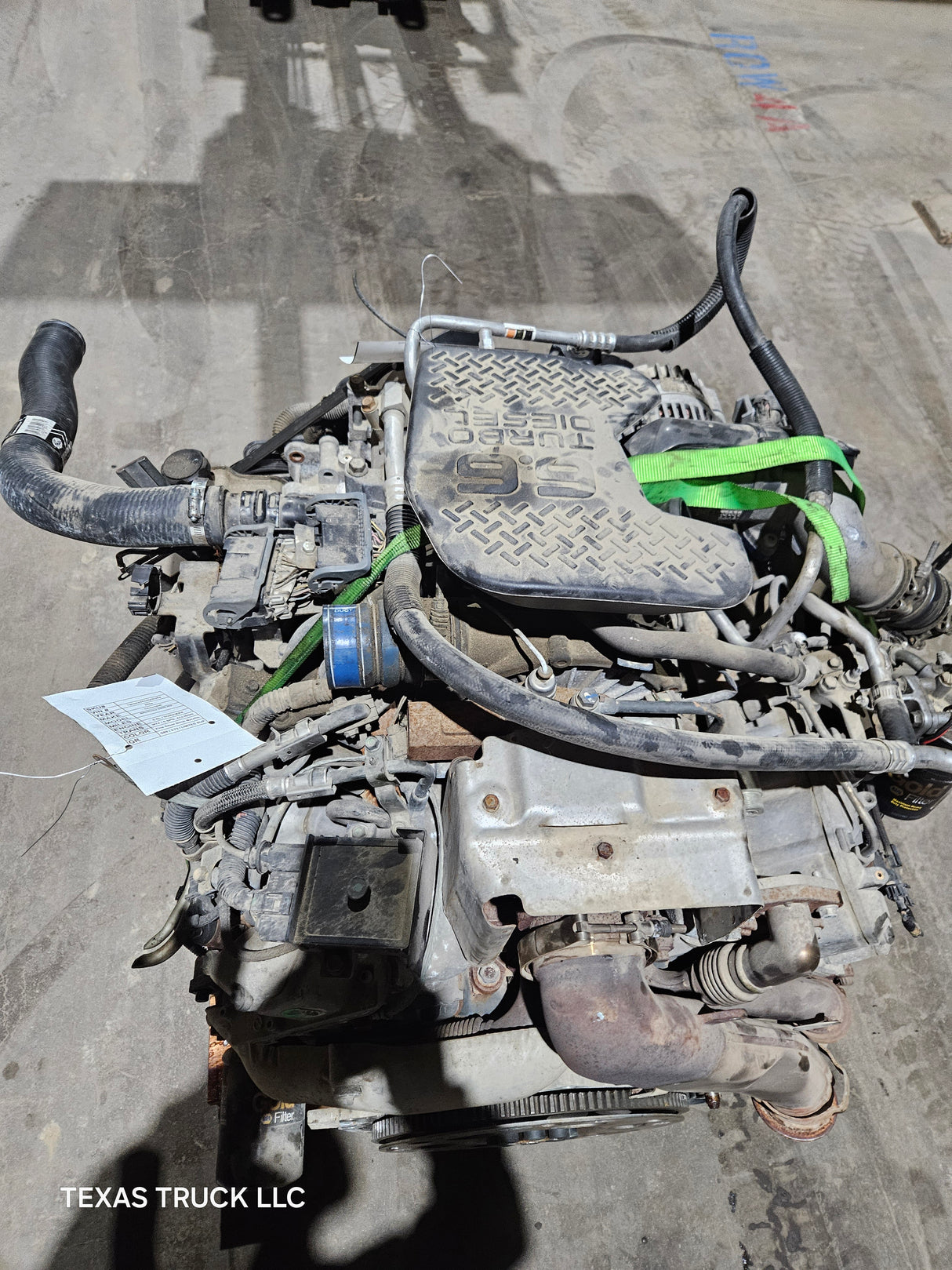 2005 LLY Duramax Diesel 6.6L Engine Runs CYL 3 Bad Injector/Misfire