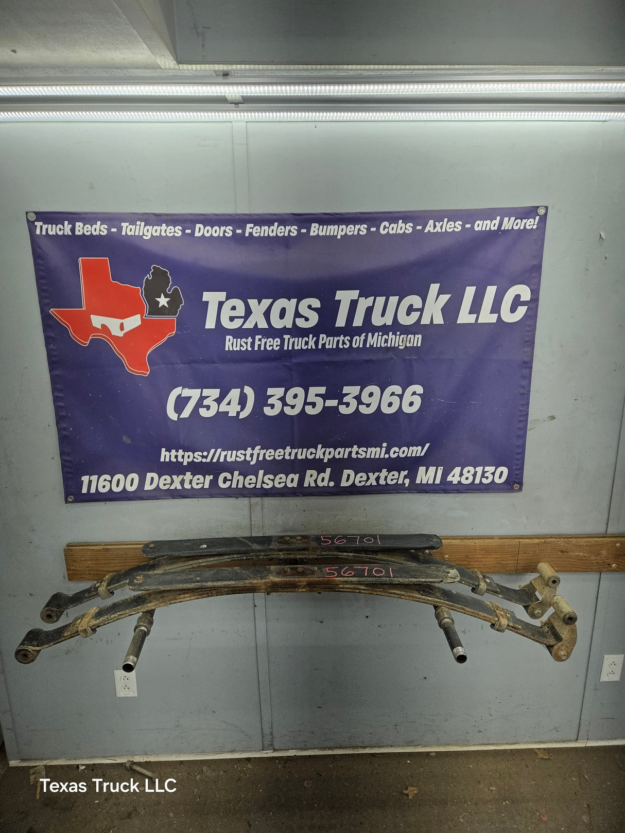 2009-2014 Ford F150 Rear Leaf Springs - Pair