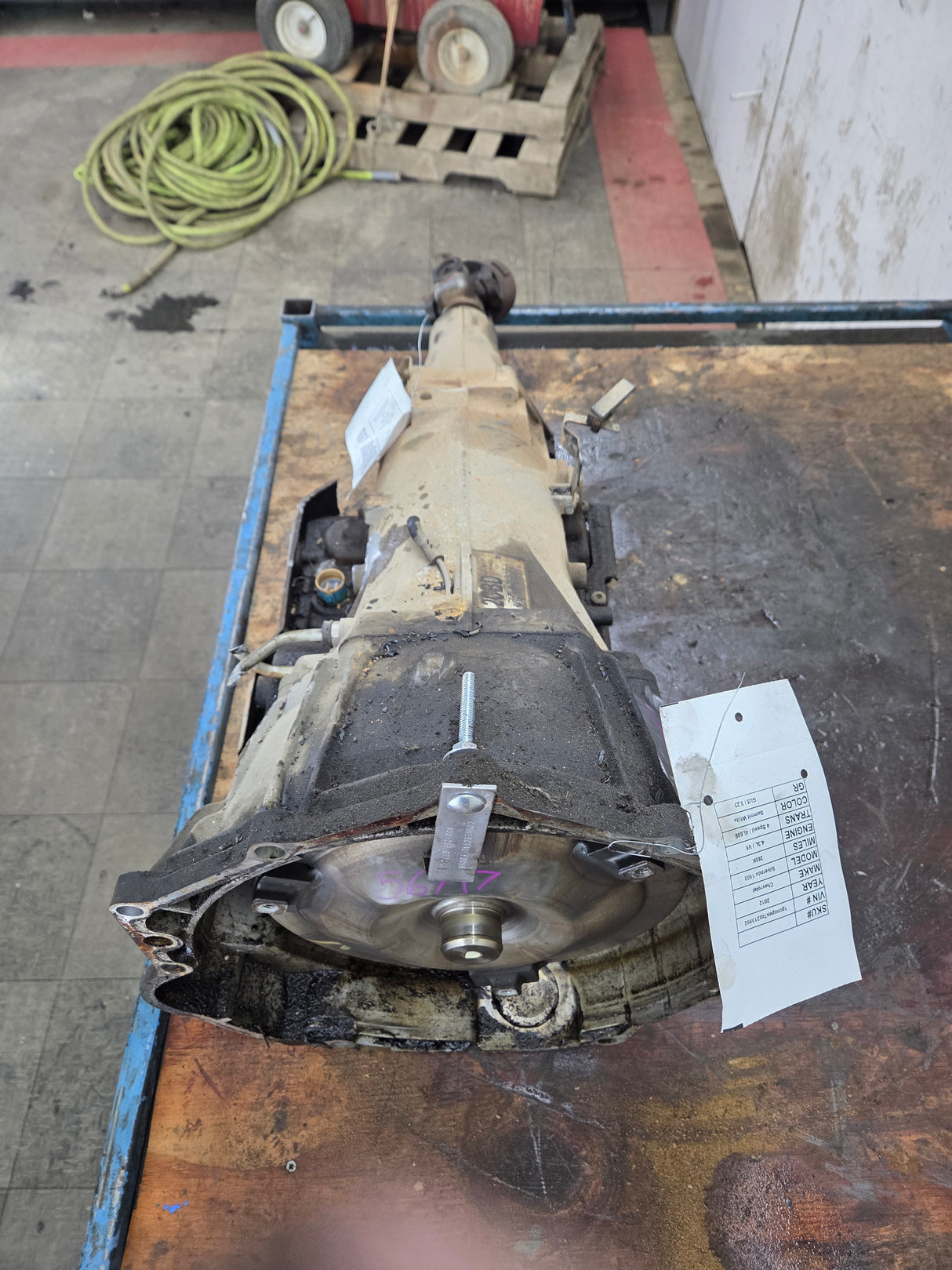 2012 Chevrolet / GMC 1500 4L60E 2wd Transmission 4.8L V8