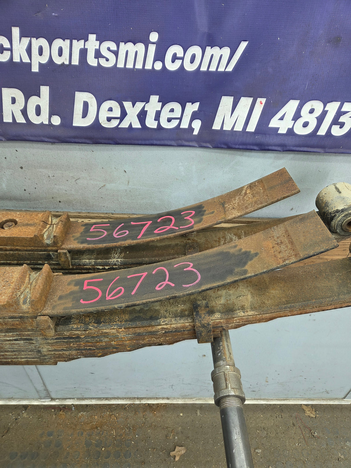 2005-2016 Ford F450 F550 Cab & Chassis Super Duty Rear Leaf Springs - Pair