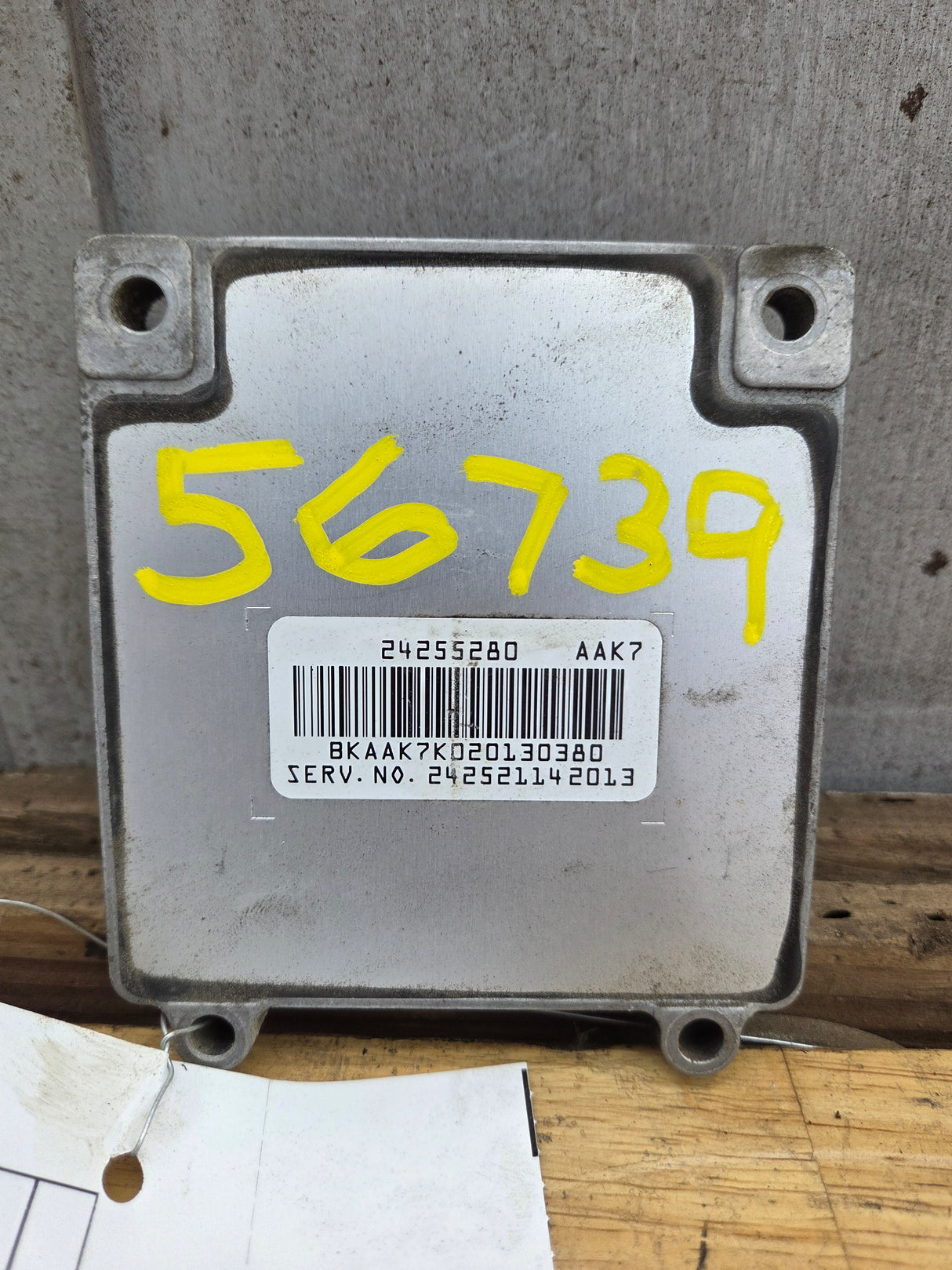 2007-2013 Chevrolet Silverado 1500 4.3L TCM Transmission Control Module AAK7 / 24255280
