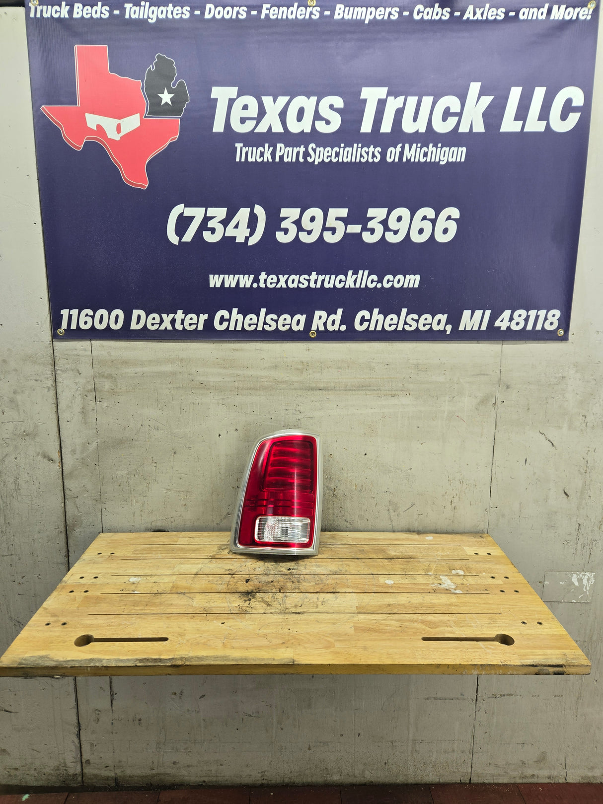 2013-2018 Dodge Ram 4th Gen 1500 2500 3500 LH Driver Side Tail Light