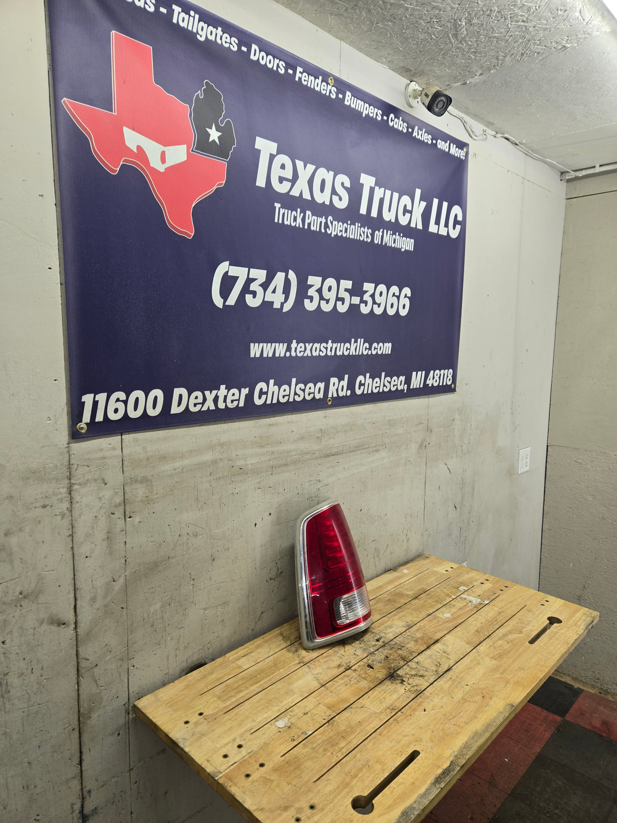 2013-2018 Dodge Ram 4th Gen 1500 2500 3500 LH Driver Side Tail Light