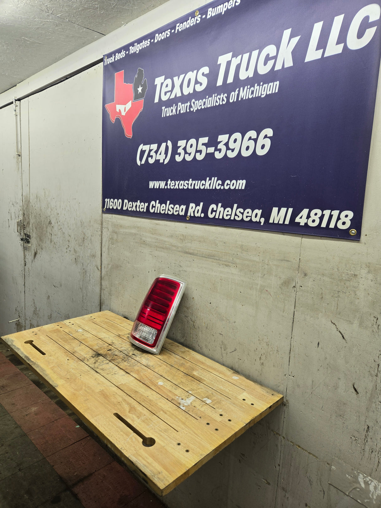 2013-2018 Dodge Ram 4th Gen 1500 2500 3500 LH Driver Side Tail Light