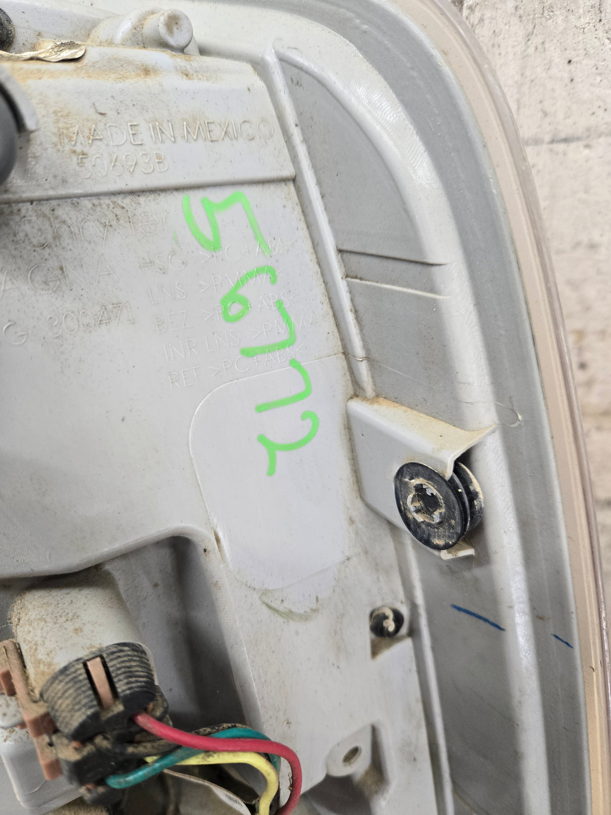 2013-2018 Dodge Ram 4th Gen 1500 2500 3500 LH Driver Side Tail Light