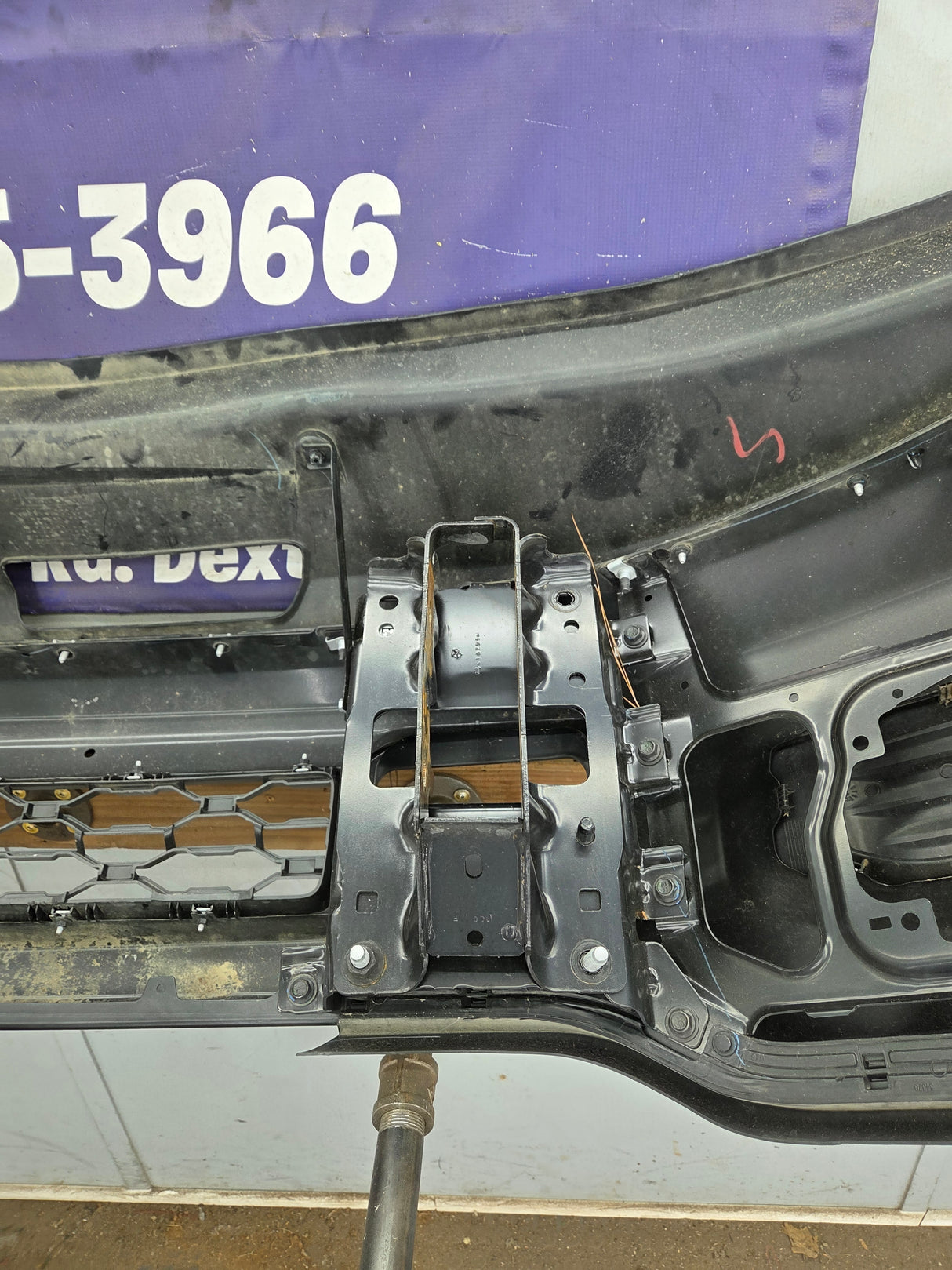 2019-2024 Dodge Ram 4500 5500 5th Gen Front Bumper - Black