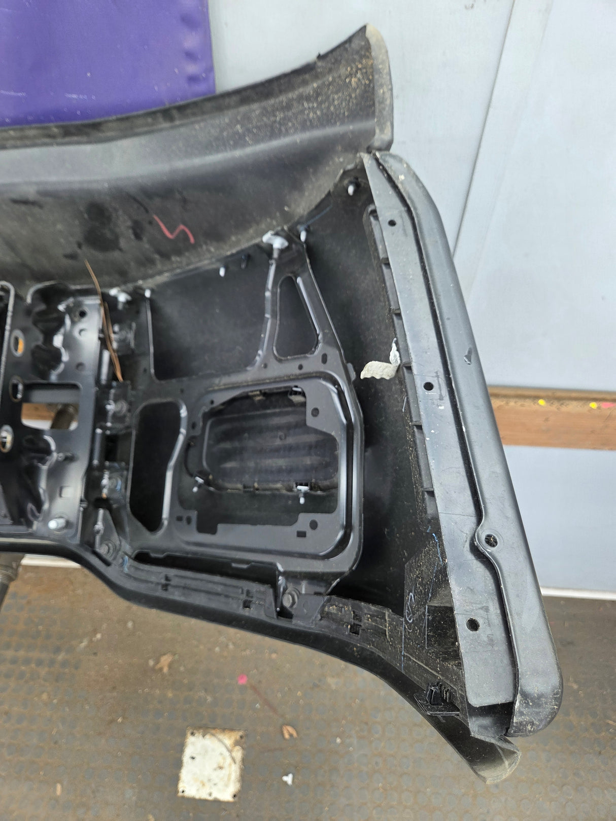 2019-2024 Dodge Ram 4500 5500 5th Gen Front Bumper - Black