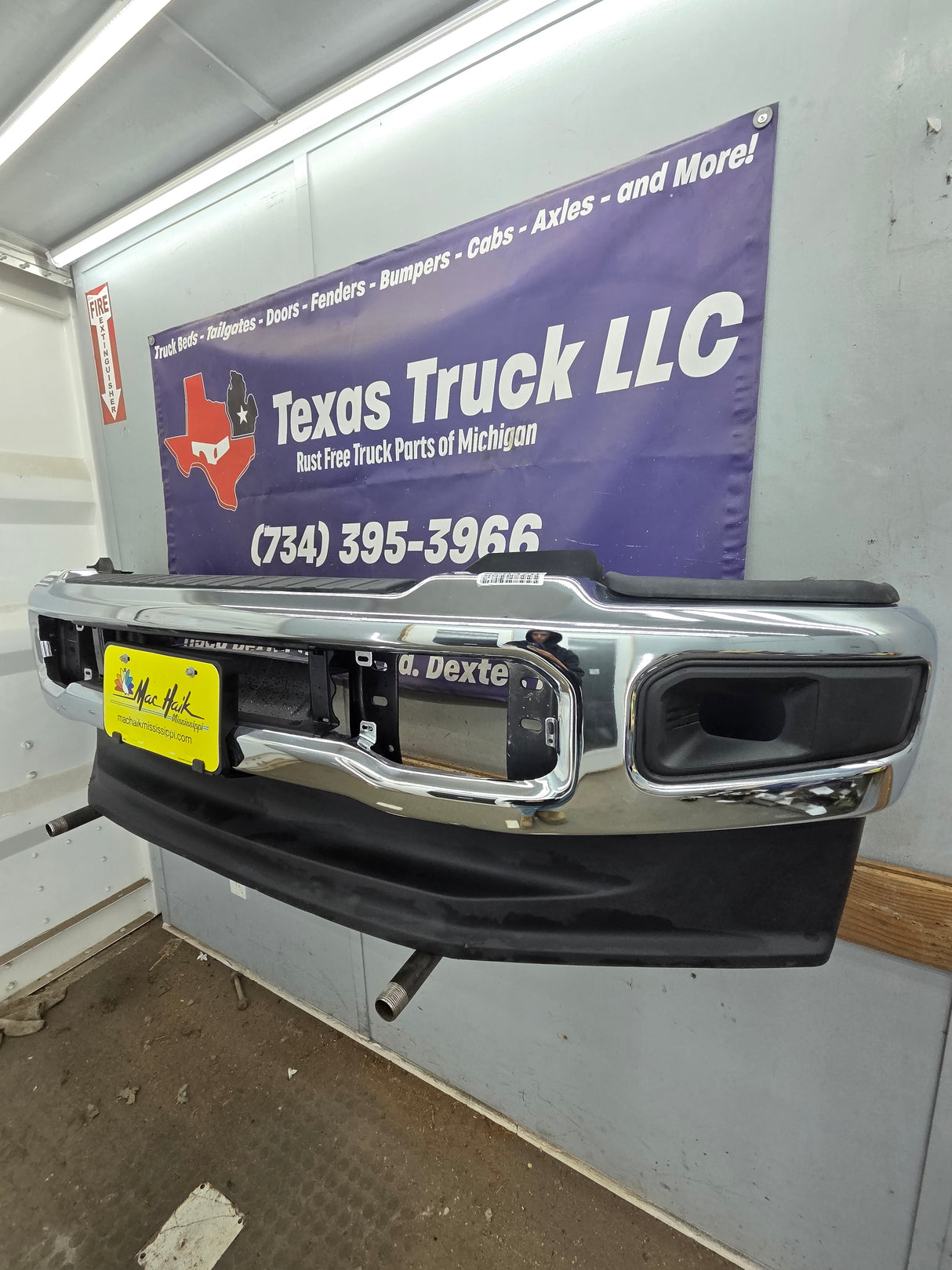 2023-2025 Ford Super Duty F250 F350 Front Bumper - Chrome