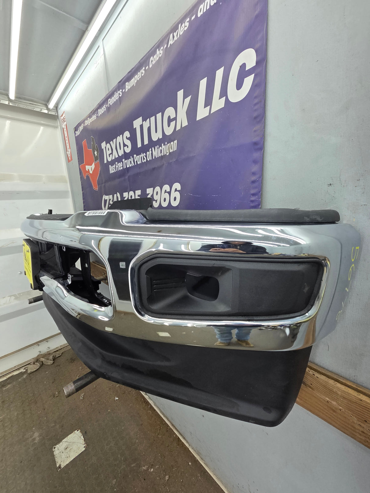 2023-2025 Ford Super Duty F250 F350 Front Bumper - Chrome