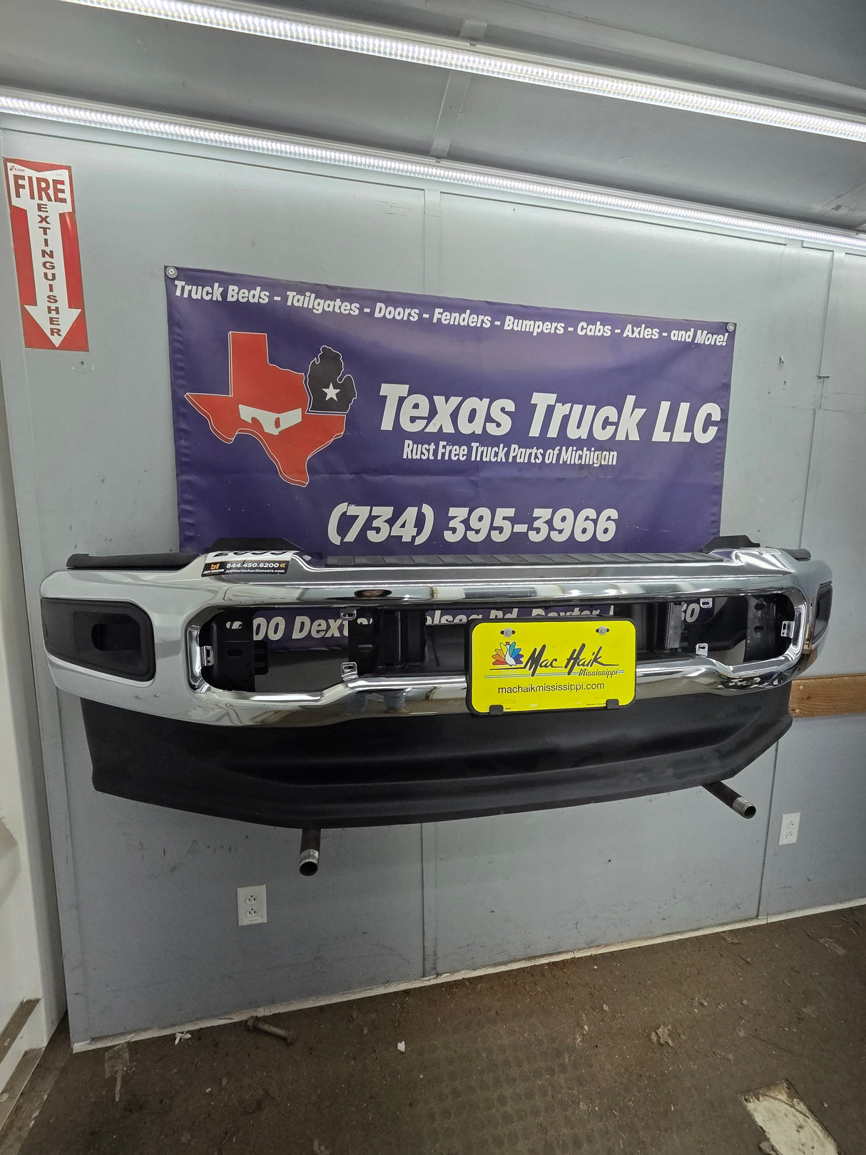 2023-2025 Ford Super Duty F250 F350 Front Bumper - Chrome