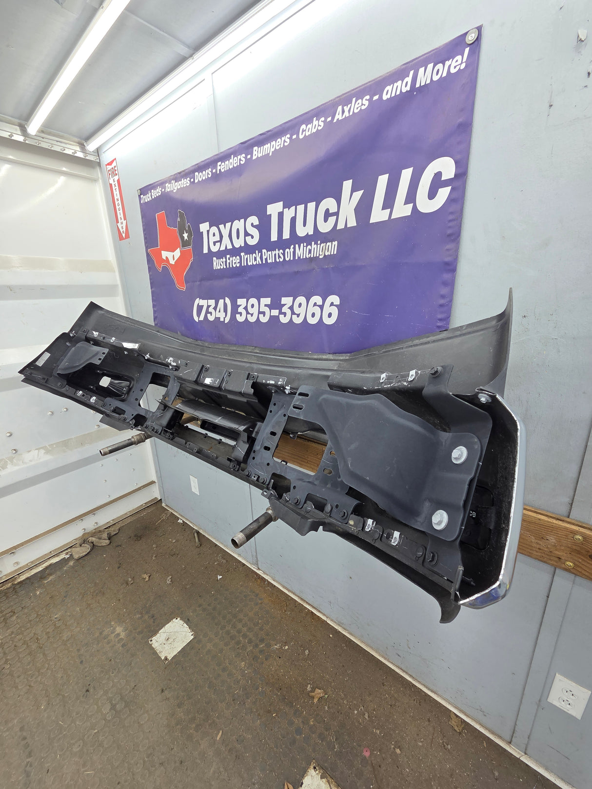 2023-2025 Ford Super Duty F250 F350 Front Bumper - Chrome