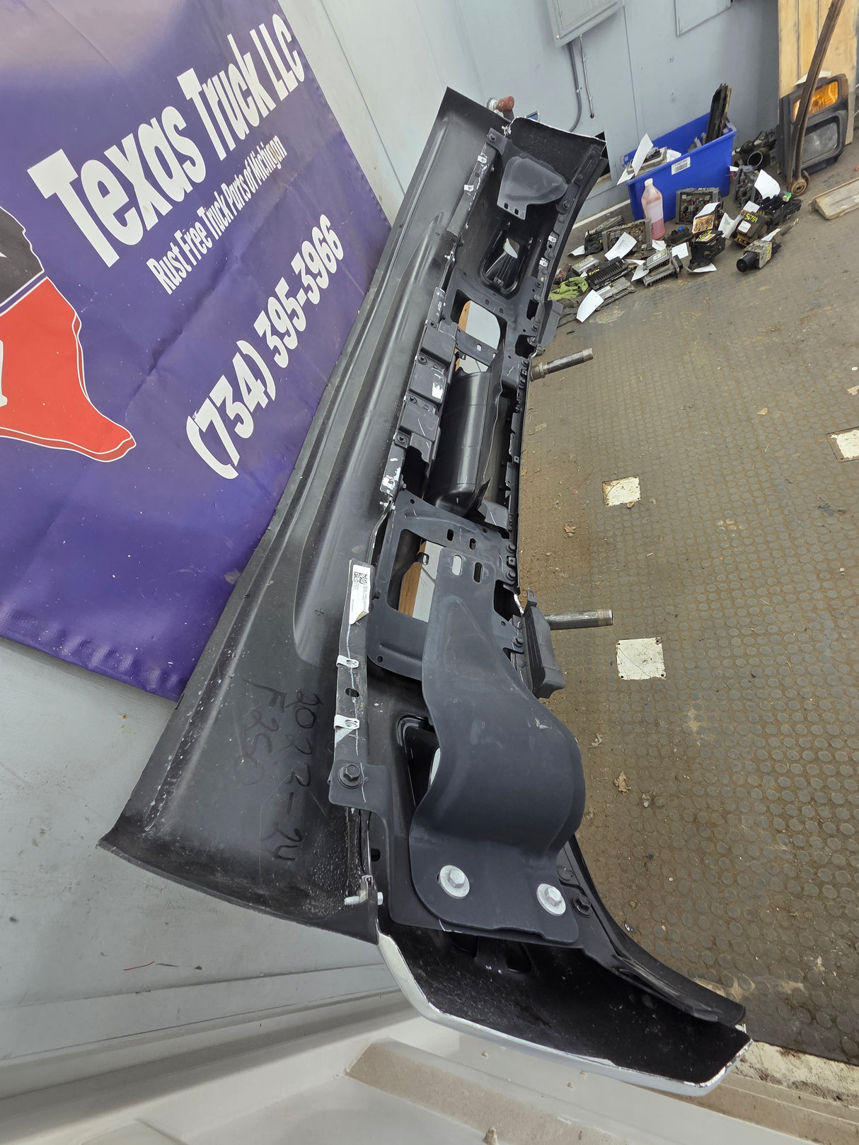 2023-2025 Ford Super Duty F250 F350 Front Bumper - Chrome