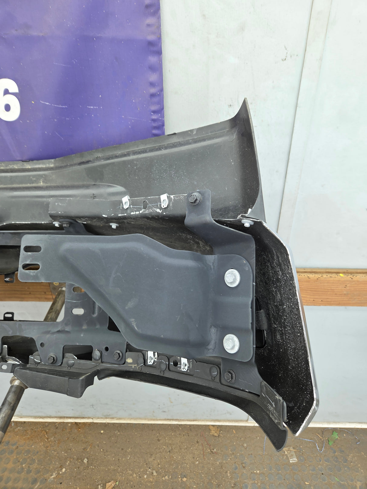 2023-2025 Ford Super Duty F250 F350 Front Bumper - Chrome