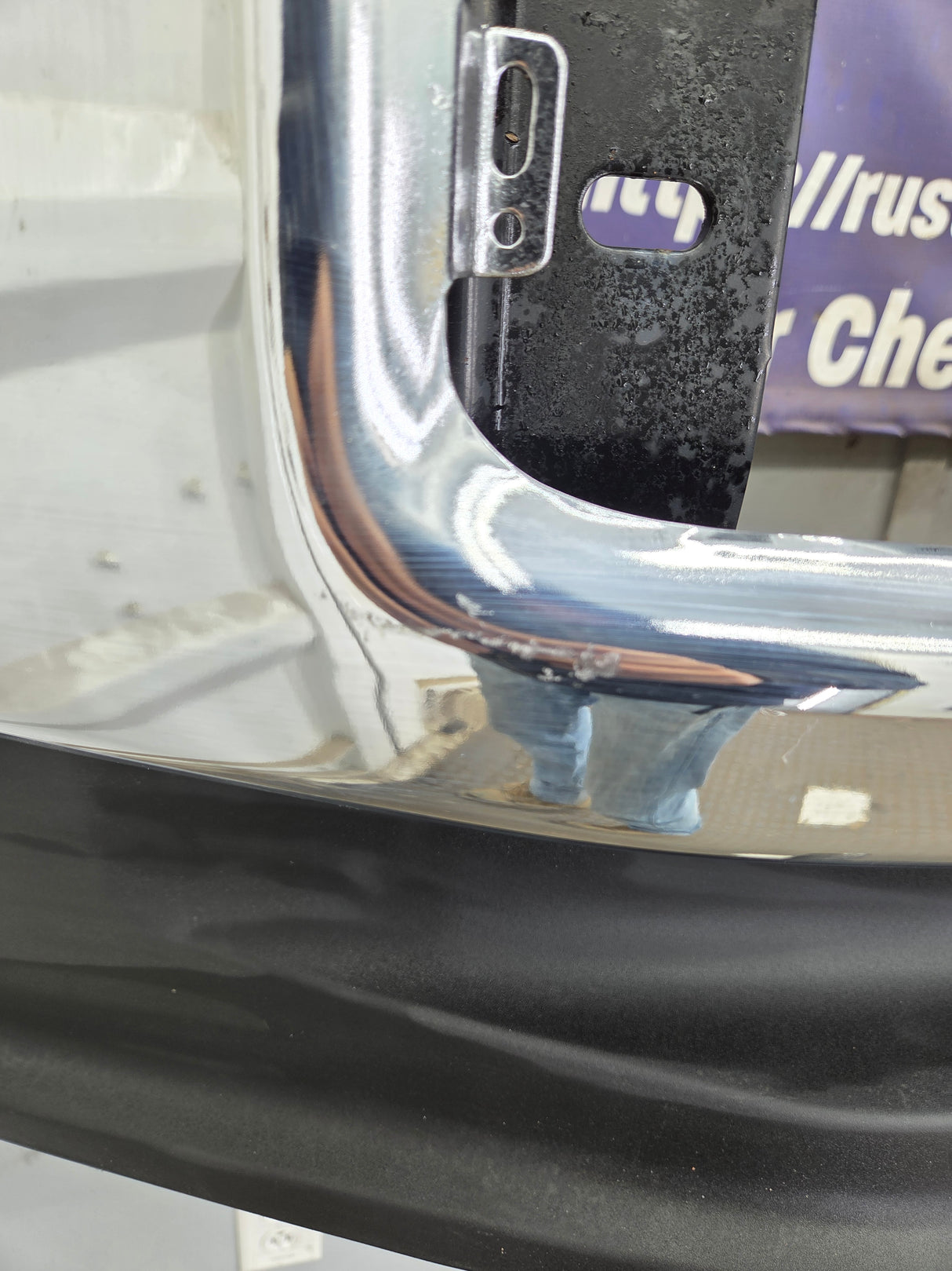 2023-2025 Ford Super Duty F450 F550 Front Bumper - Chrome