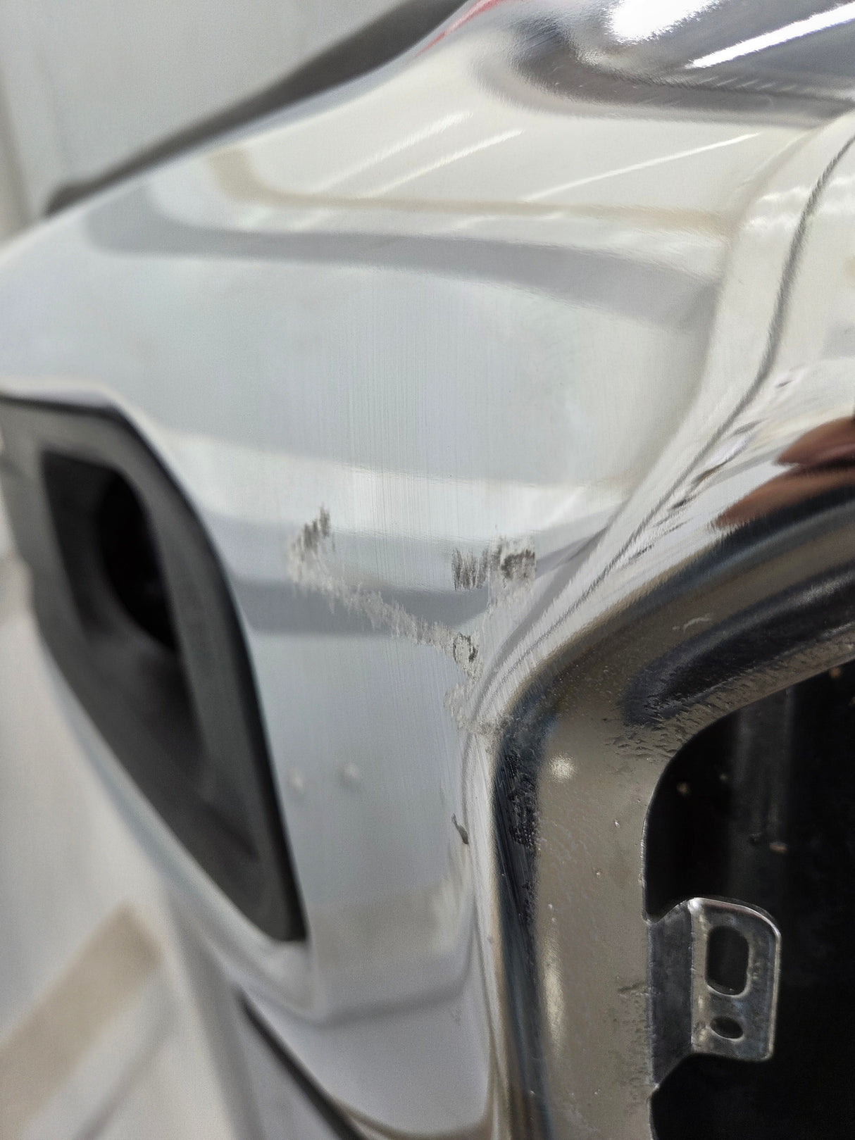 2023-2025 Ford Super Duty F450 F550 Front Bumper - Chrome