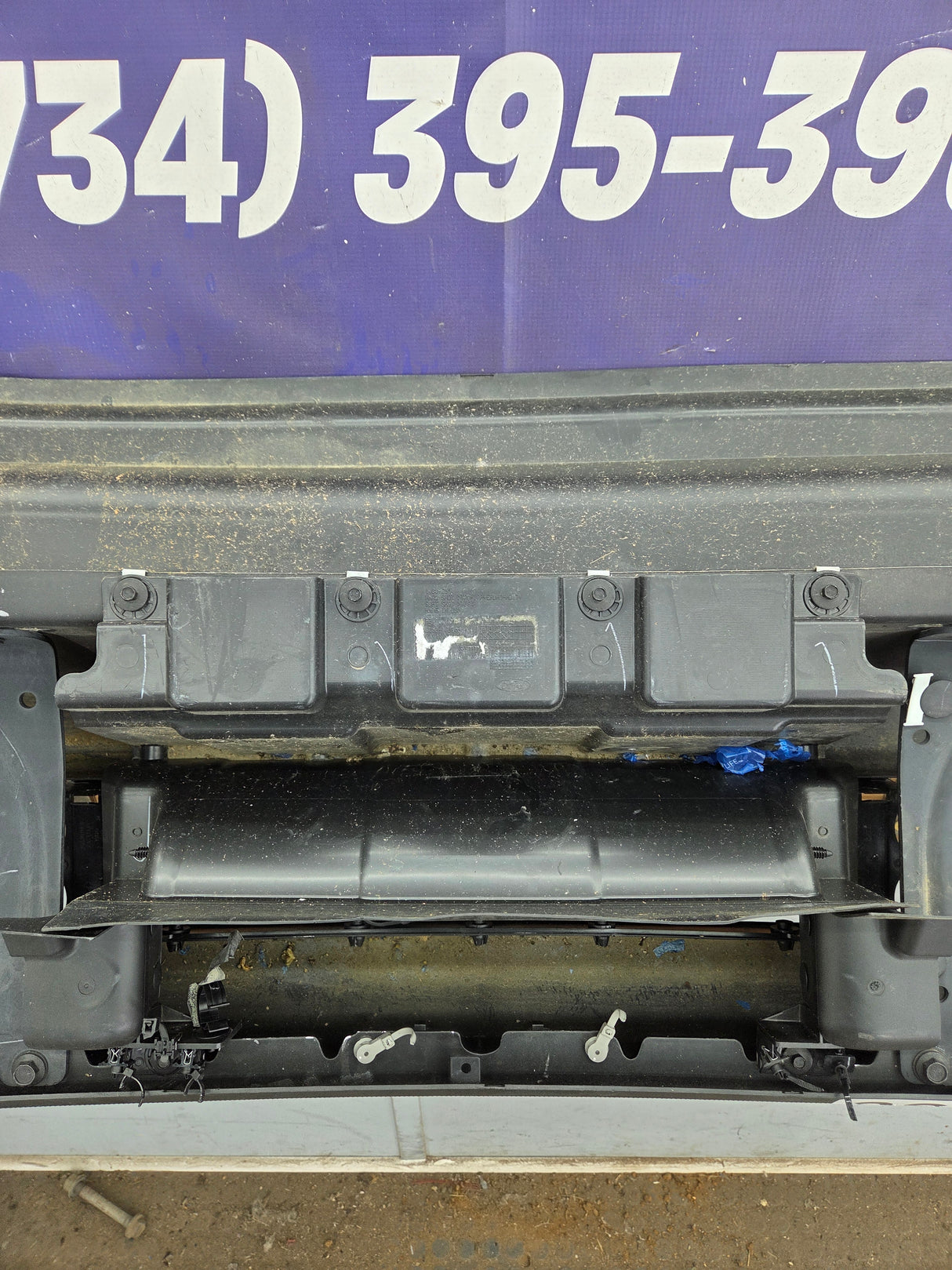 2023-2025 Ford Super Duty F450 F550 Front Bumper - Chrome