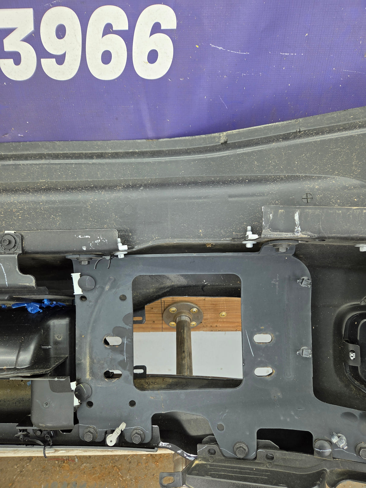 2023-2025 Ford Super Duty F450 F550 Front Bumper - Chrome