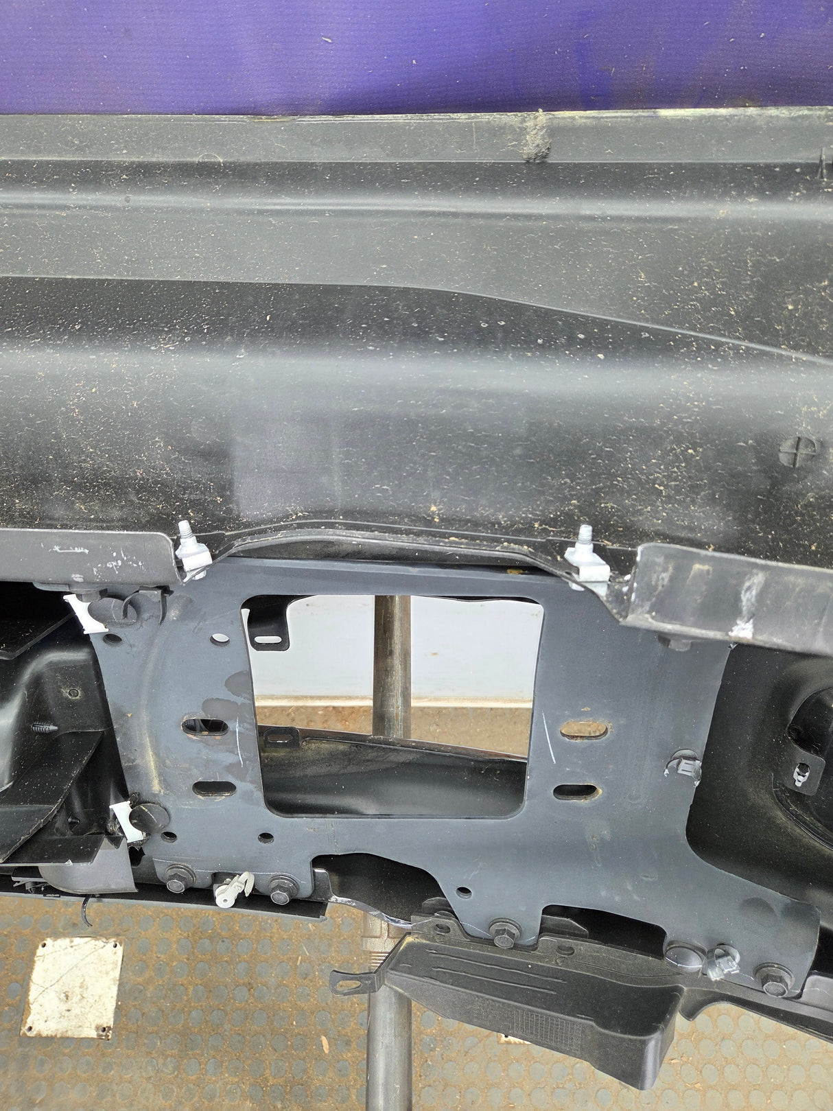 2023-2025 Ford Super Duty F450 F550 Front Bumper - Chrome