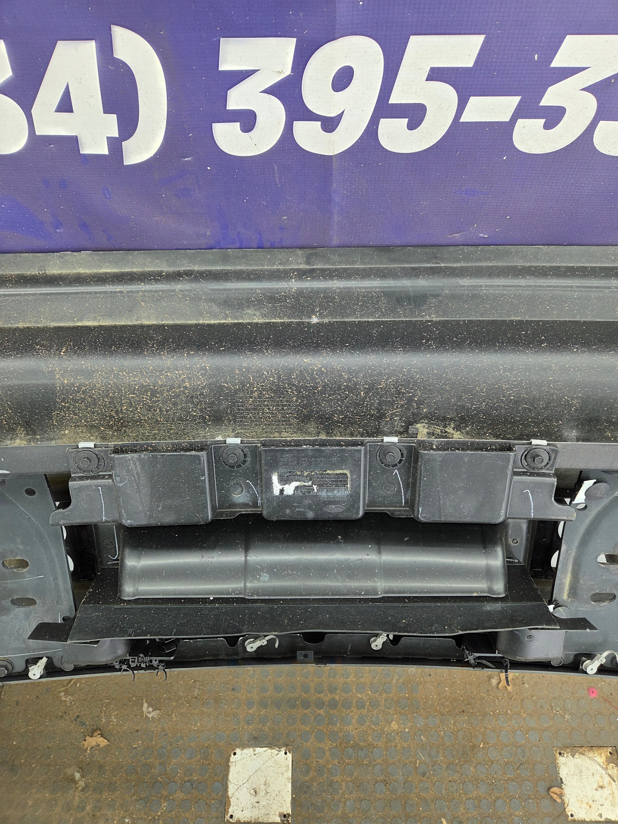 2023-2025 Ford Super Duty F450 F550 Front Bumper - Chrome