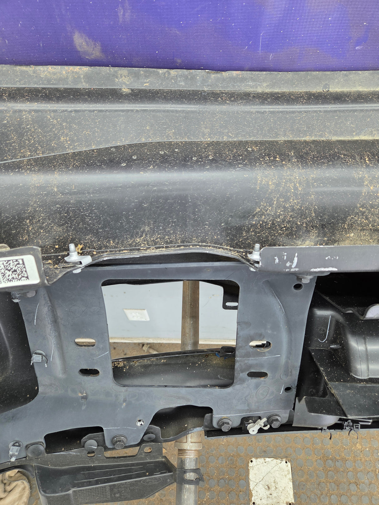 2023-2025 Ford Super Duty F450 F550 Front Bumper - Chrome