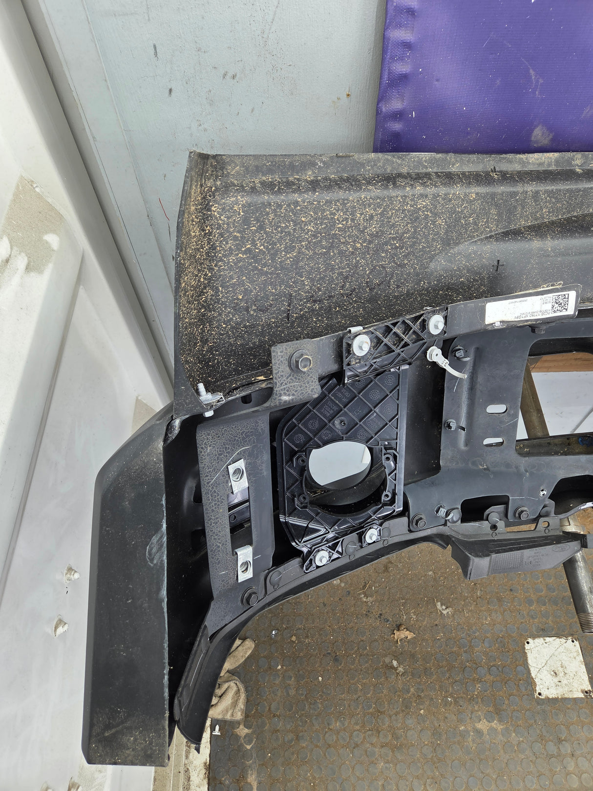 2023-2025 Ford Super Duty F450 F550 Front Bumper - Chrome