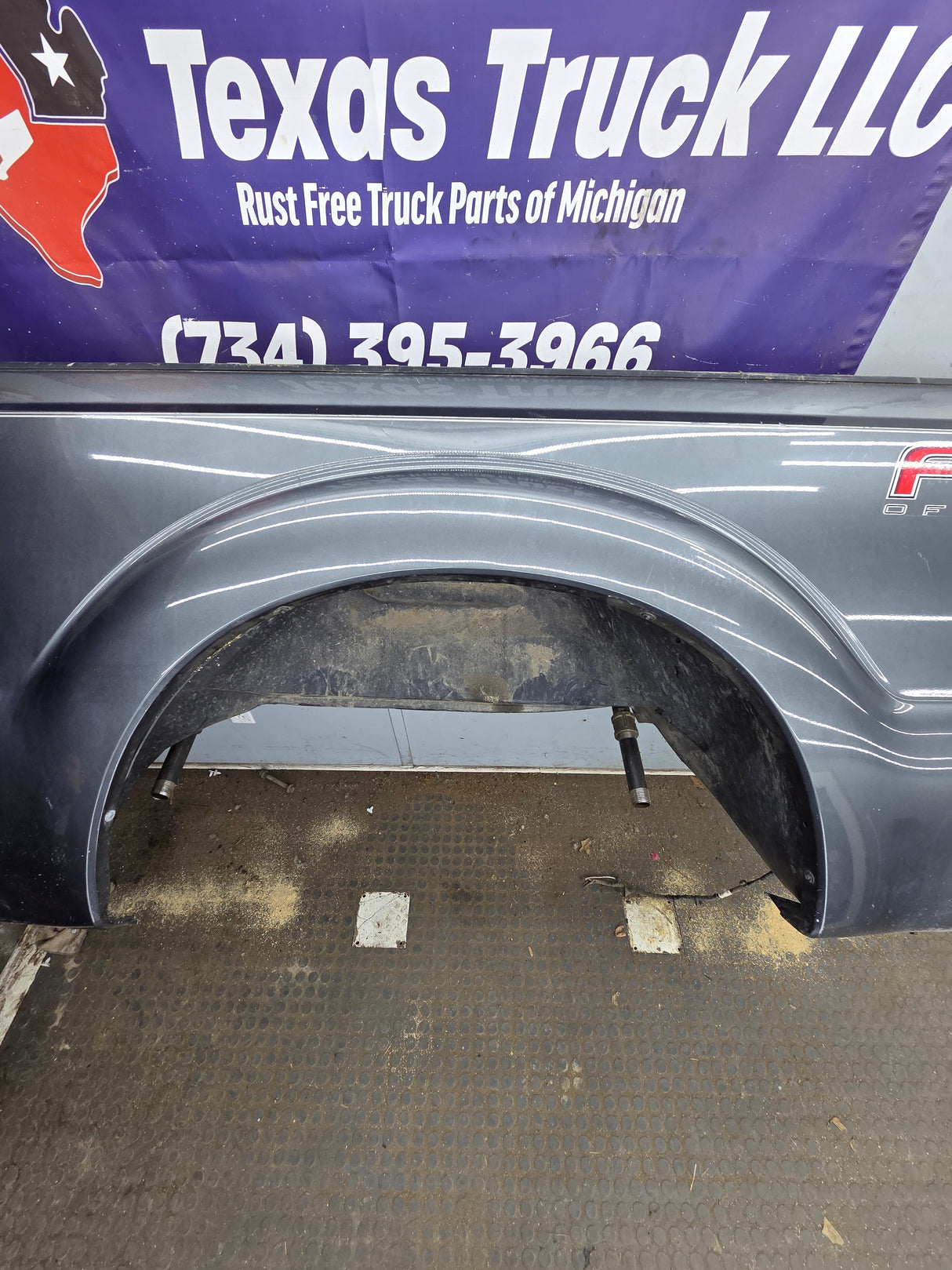 2011-2016 Ford F250 F350 Super Duty 8' Long Bed Truck Bed Driver Side BEDSIDE