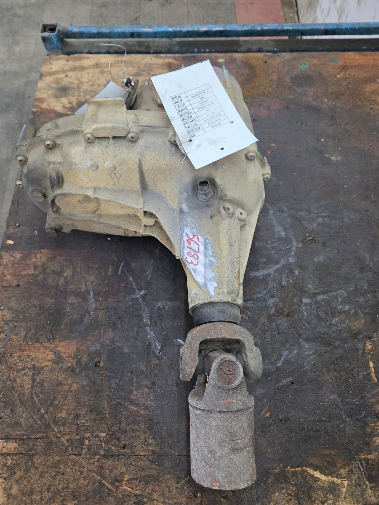 2007-2010 Chevrolet Silverado GMC Sierra 1500 Manual Shift TRANSFER CASE 6L-90 TRANSMISSION 6 SPD