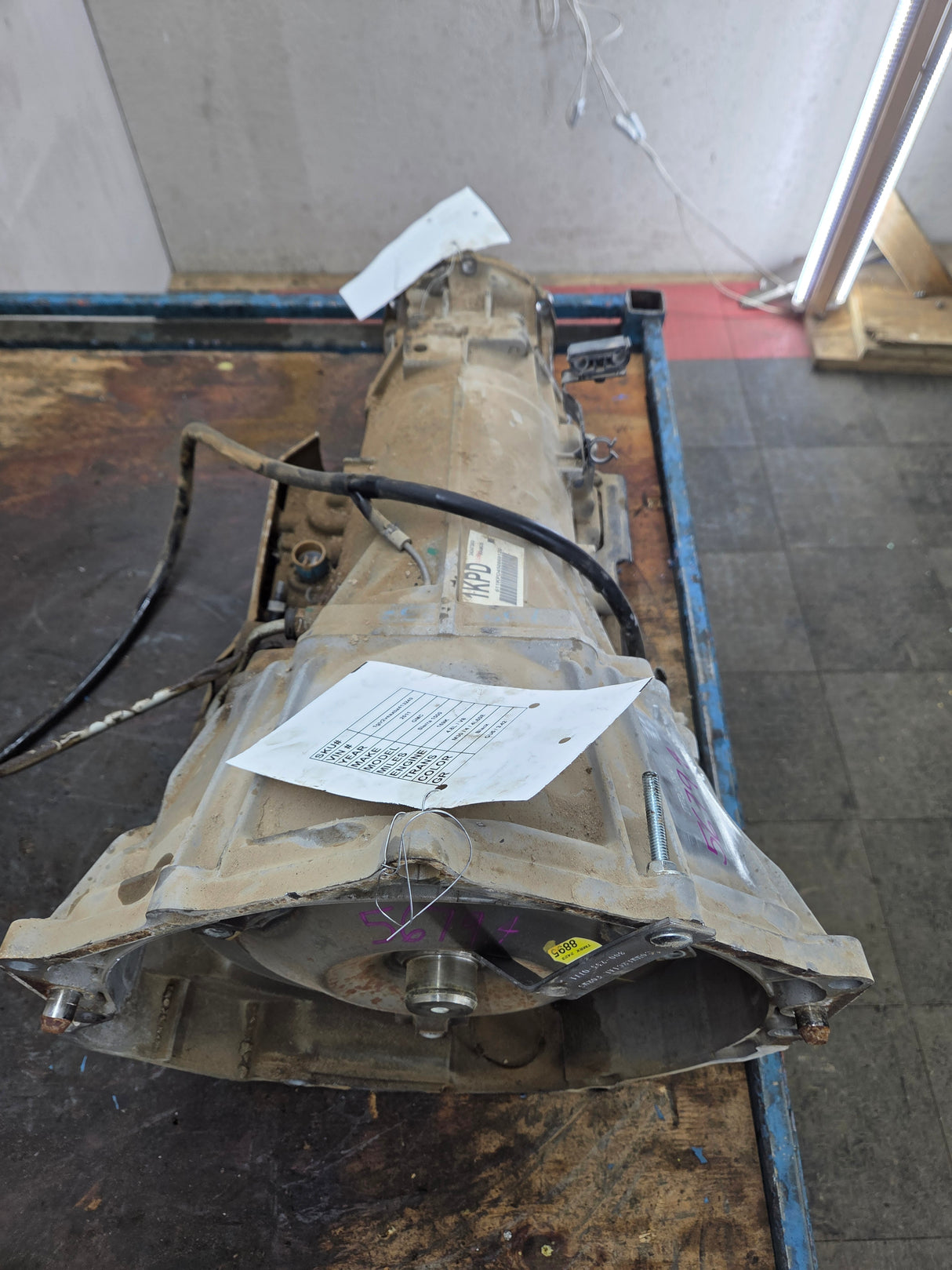 2010-2011 Chevrolet / GMC 1500 4L60E 4wd Transmission 4.8L V8