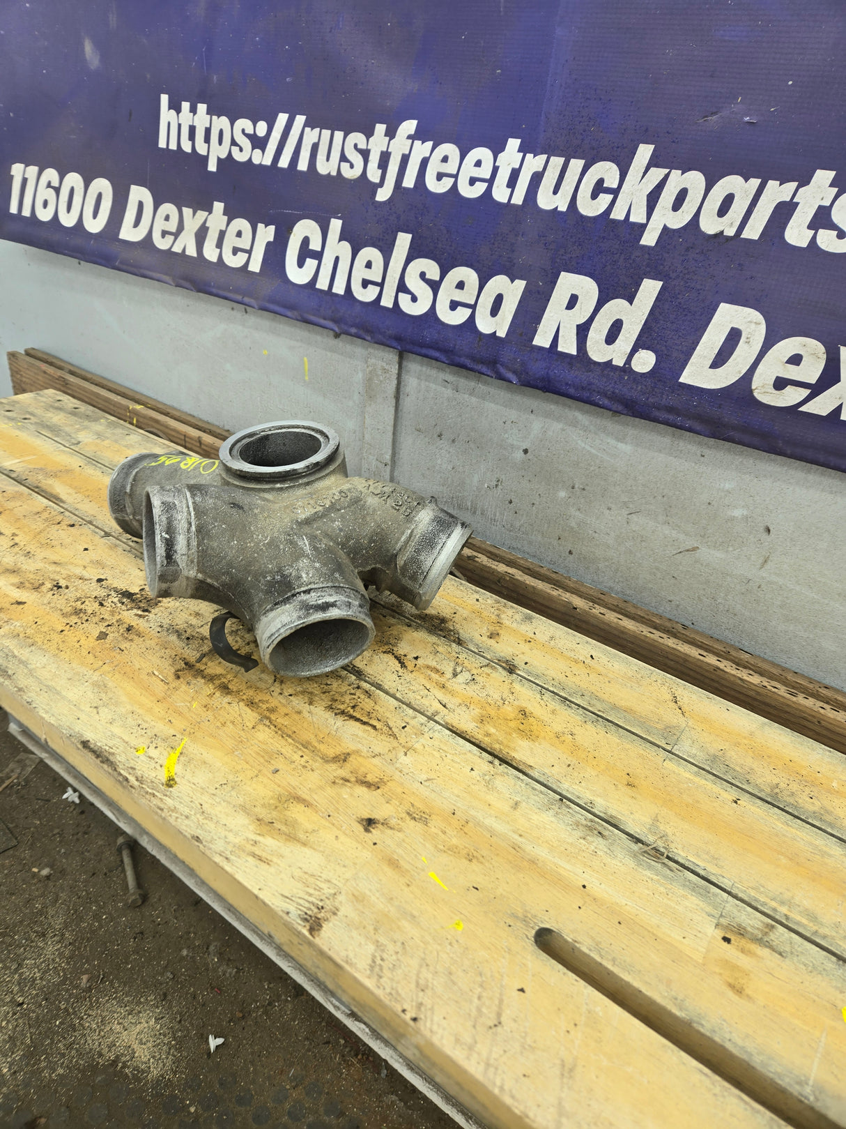 2000-2003 7.3L Power Stroke Air Intake Horn Spyder Spider 3" Late version