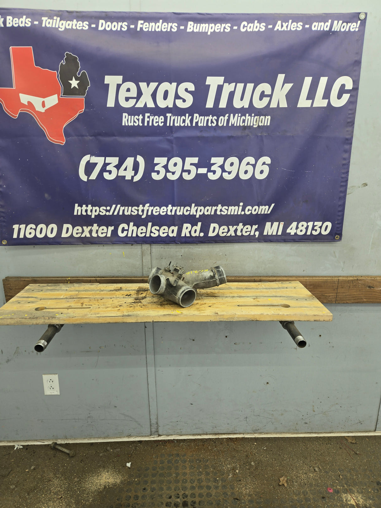 2000-2003 7.3L Power Stroke Air Intake Horn Spyder Spider 3" Late version