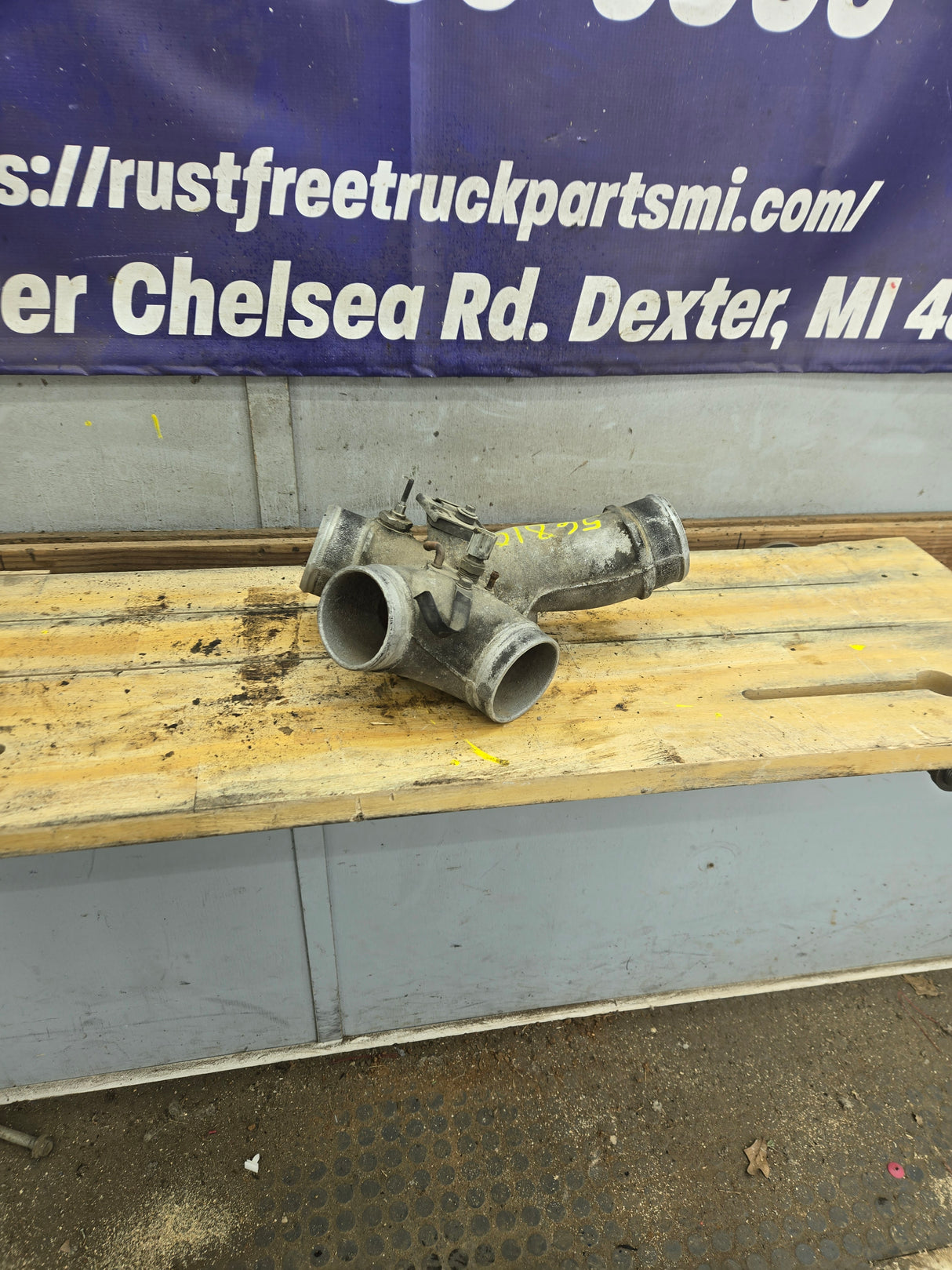 2000-2003 7.3L Power Stroke Air Intake Horn Spyder Spider 3" Late version