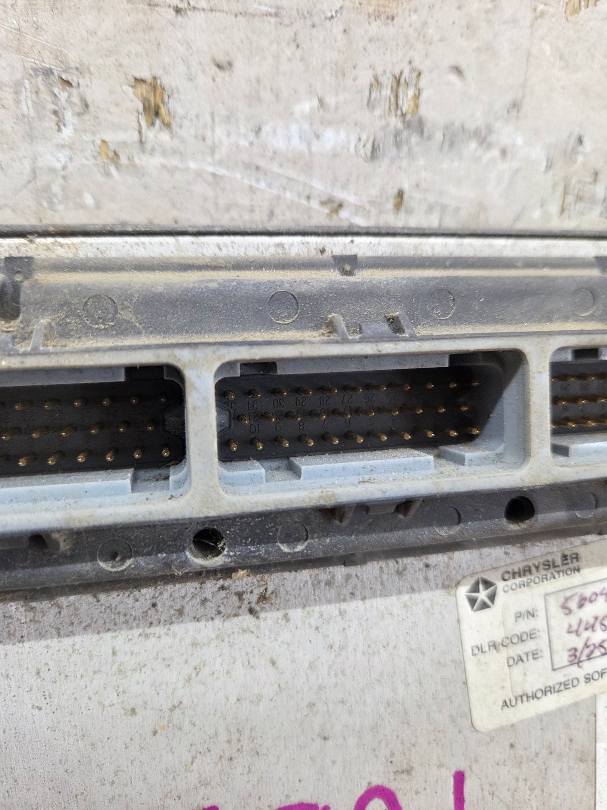 1997 Dodge Ram 2500/3500 5.9L CUMMINS PCM P56040504AC