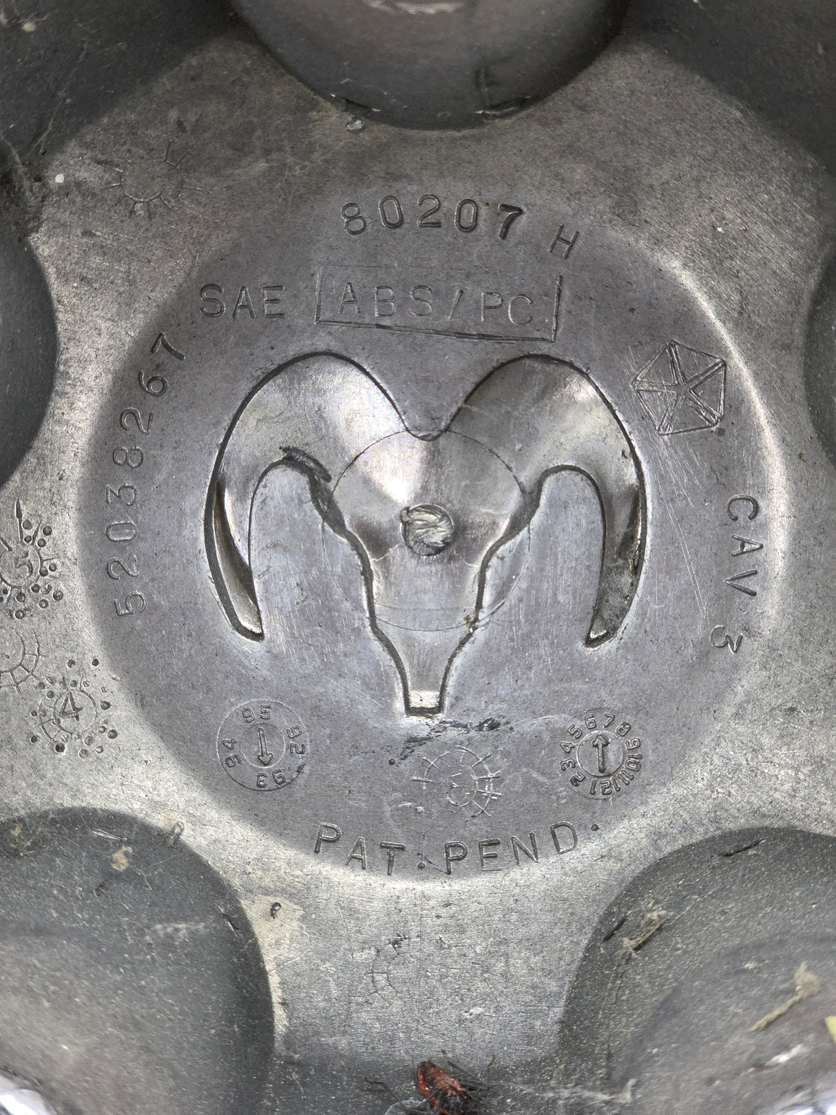 1994-2001 Dodge Ram 1500 OEM Center Wheel Cap Hub Cap 2nd Gen